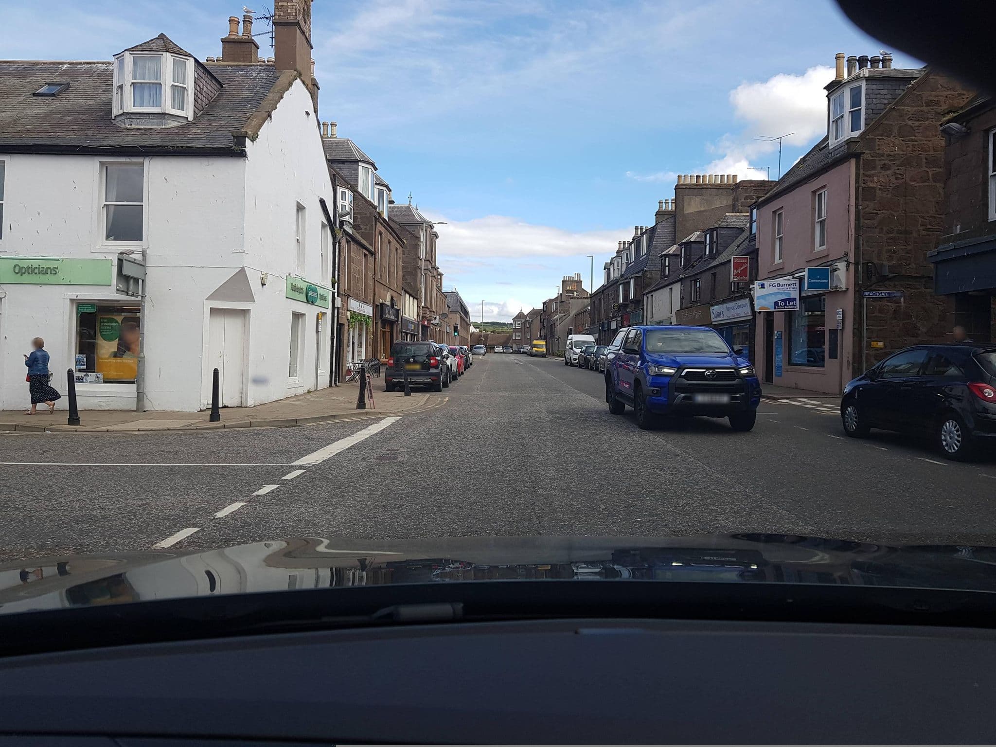 Street view near Number 44, Stonehaven — © toho (CC BY-SA · Mapillary)