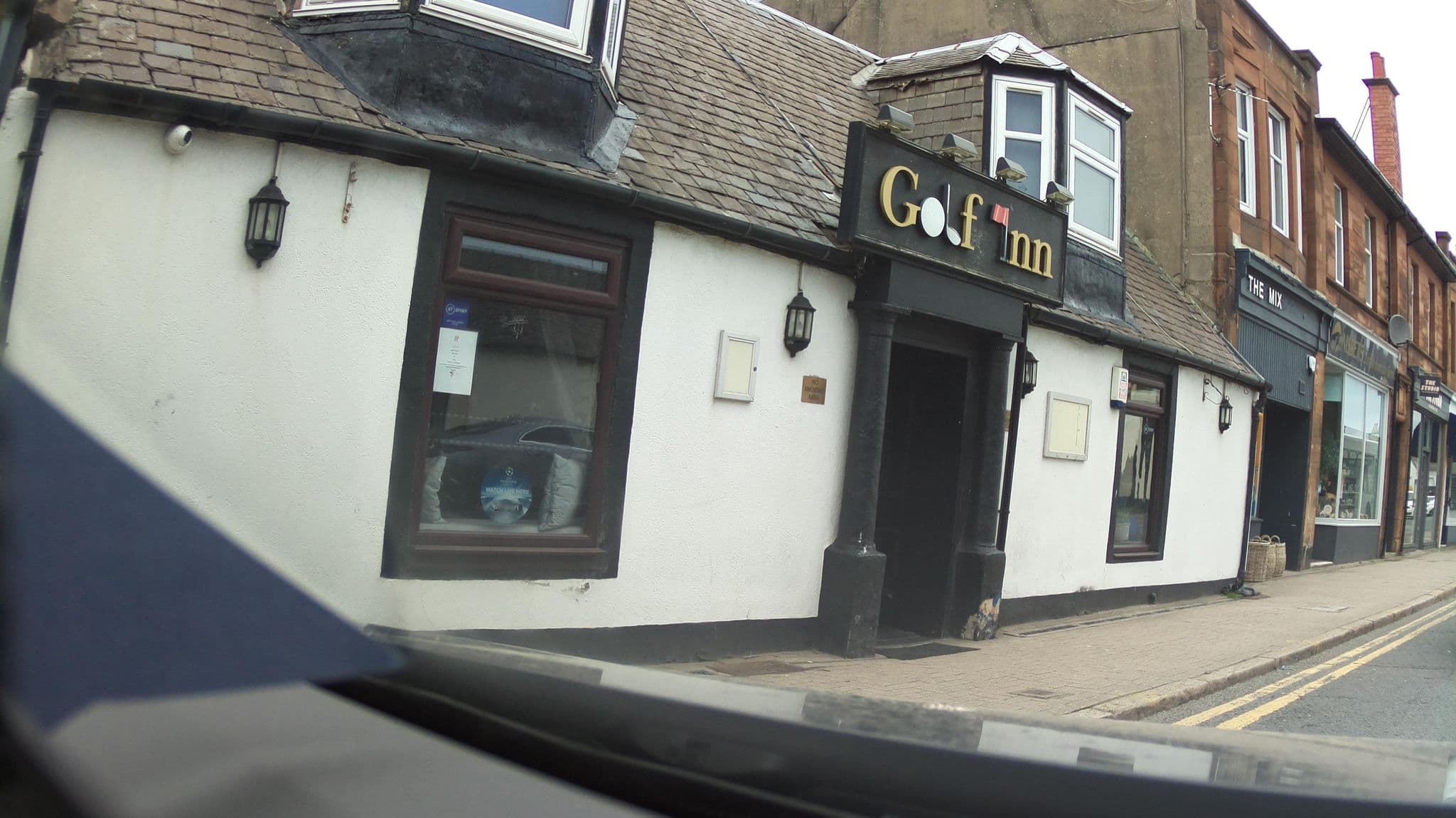 Street view near Golf Inn, Prestwick — © southglos (CC BY-SA · Mapillary)