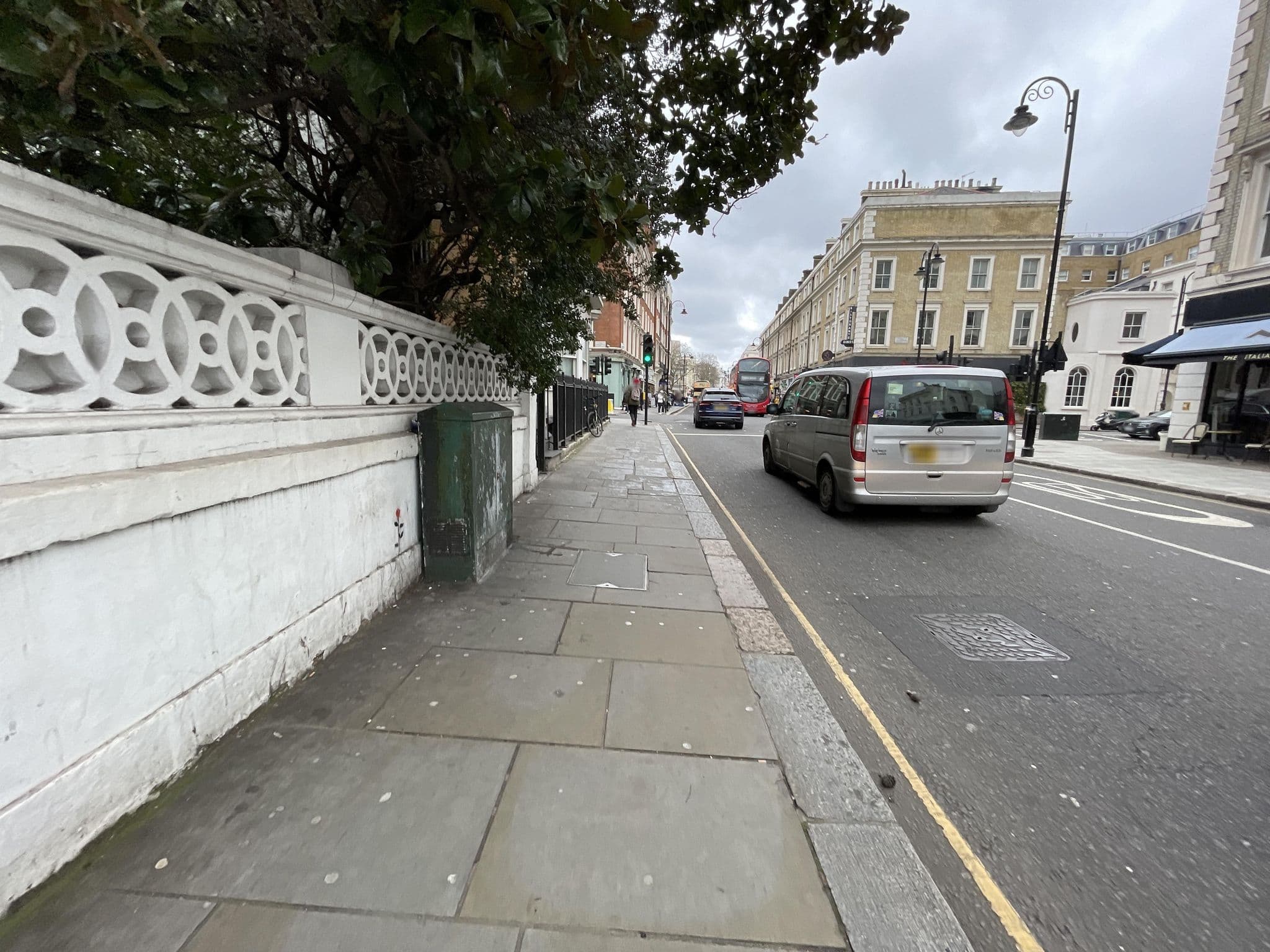 Street view near The Harrington, Chelsea — © 4004 (CC BY-SA · Mapillary)