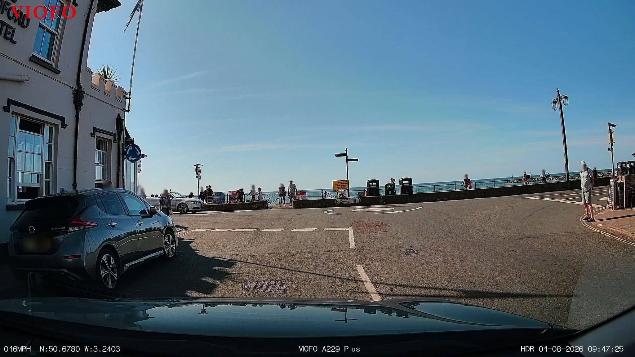 Street view near Bedford Hotel, Sidmouth — © RyanBush (CC BY-SA · Mapillary)