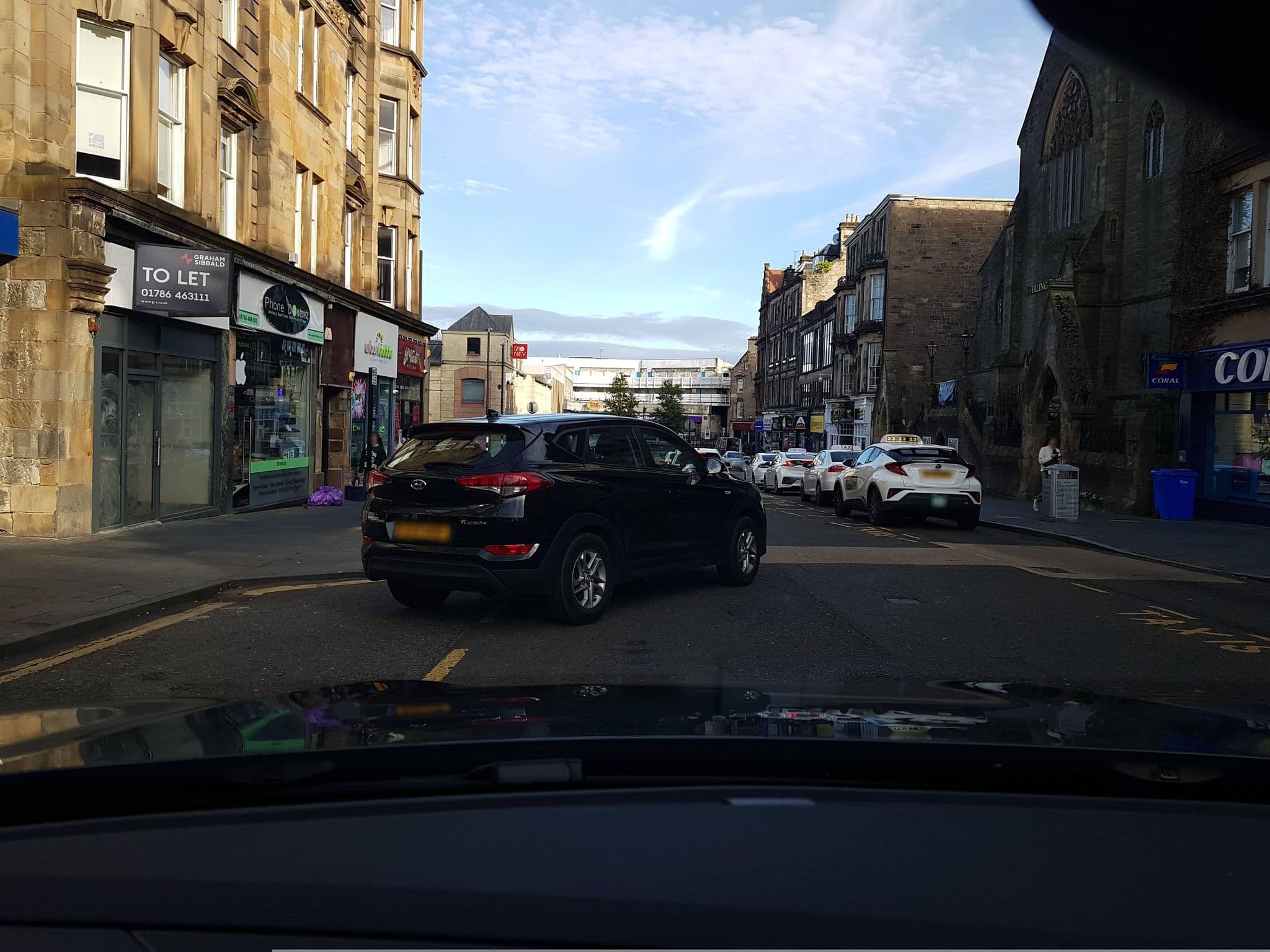 Street view near William Wallace Hotel, Stirling — © toho (CC BY-SA · Mapillary)
