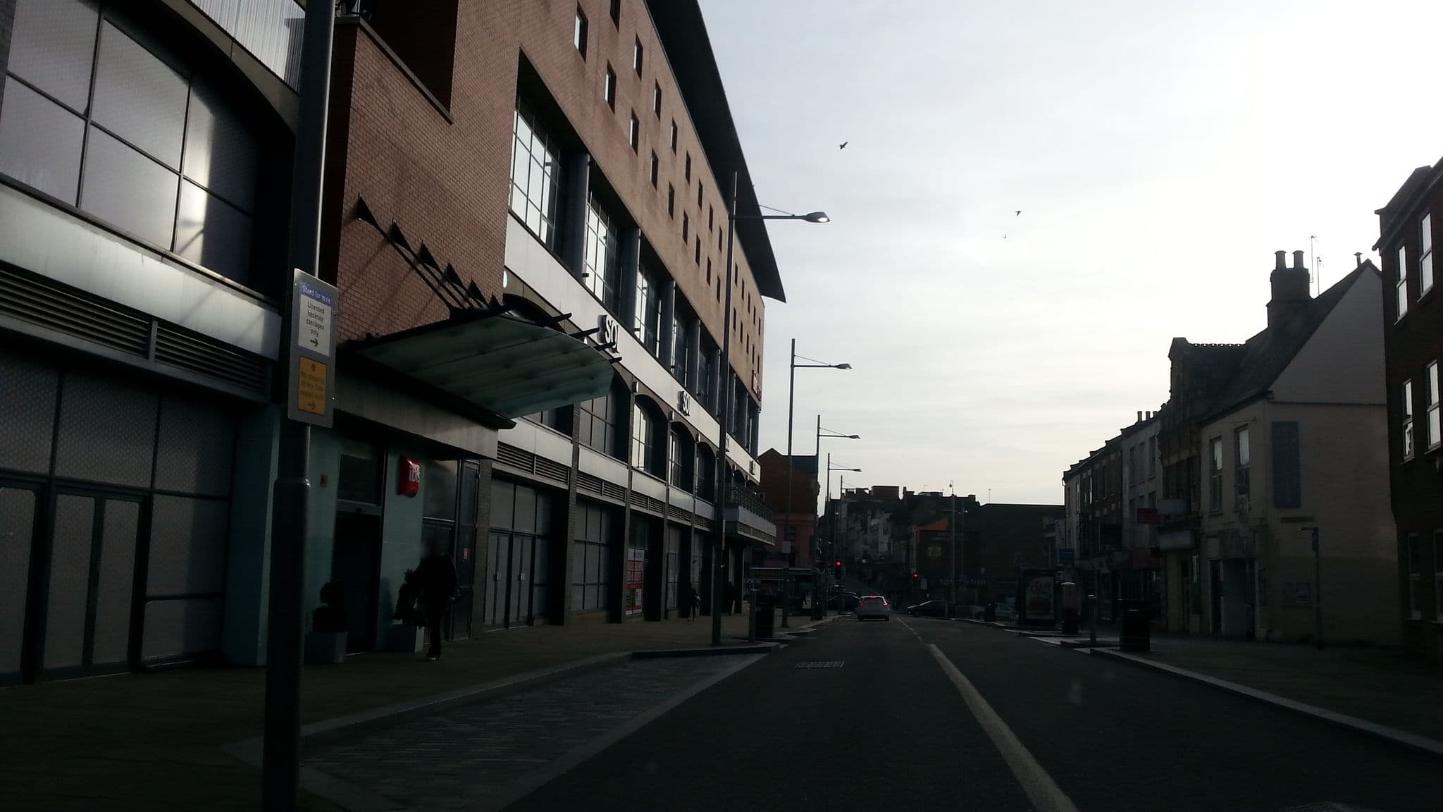 Street view near Ibis, Northampton — © adam2 (CC BY-SA · Mapillary)