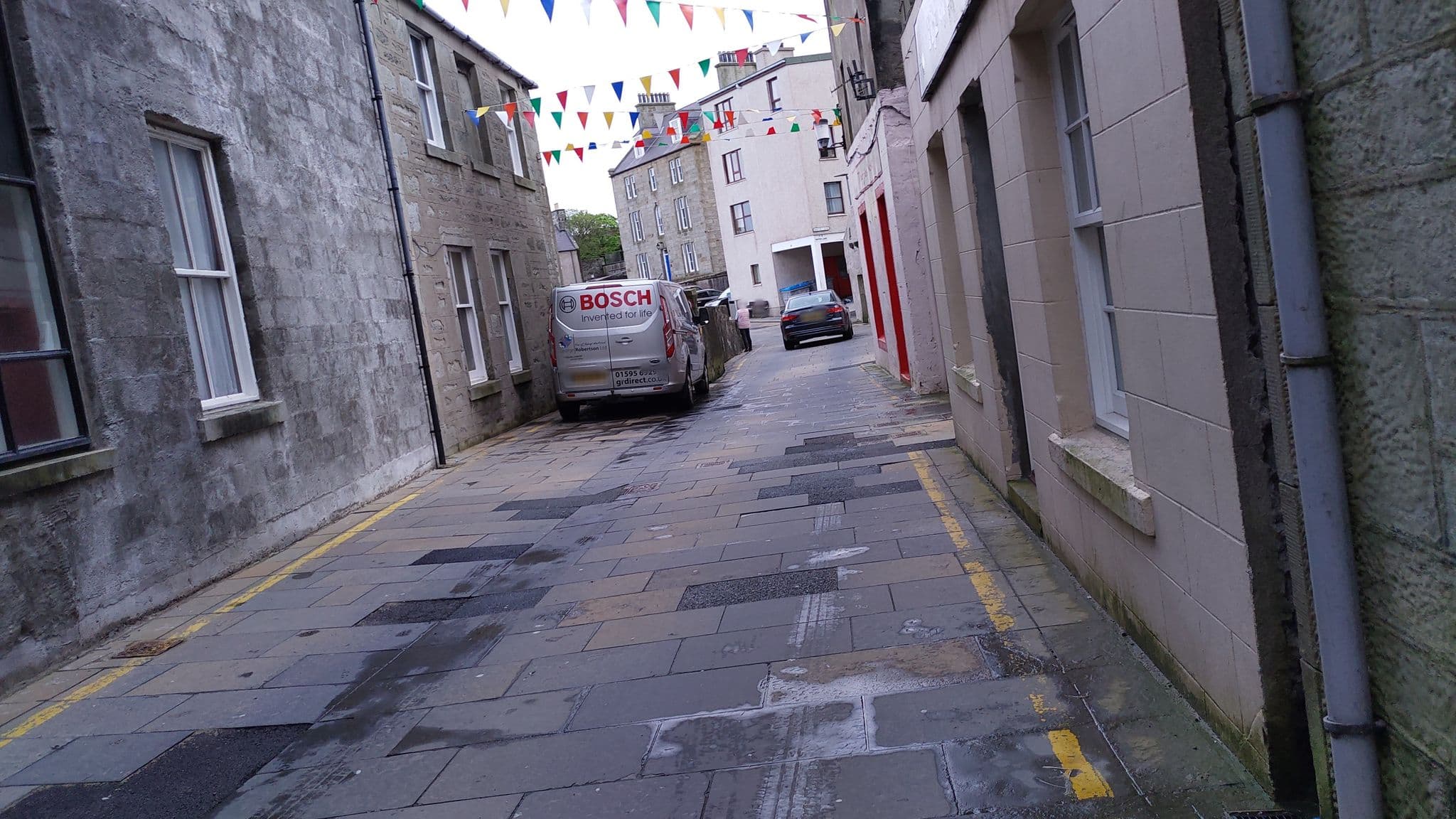 Street view near Queens Hotel, Lerwick — © tonys999 (CC BY-SA · Mapillary)