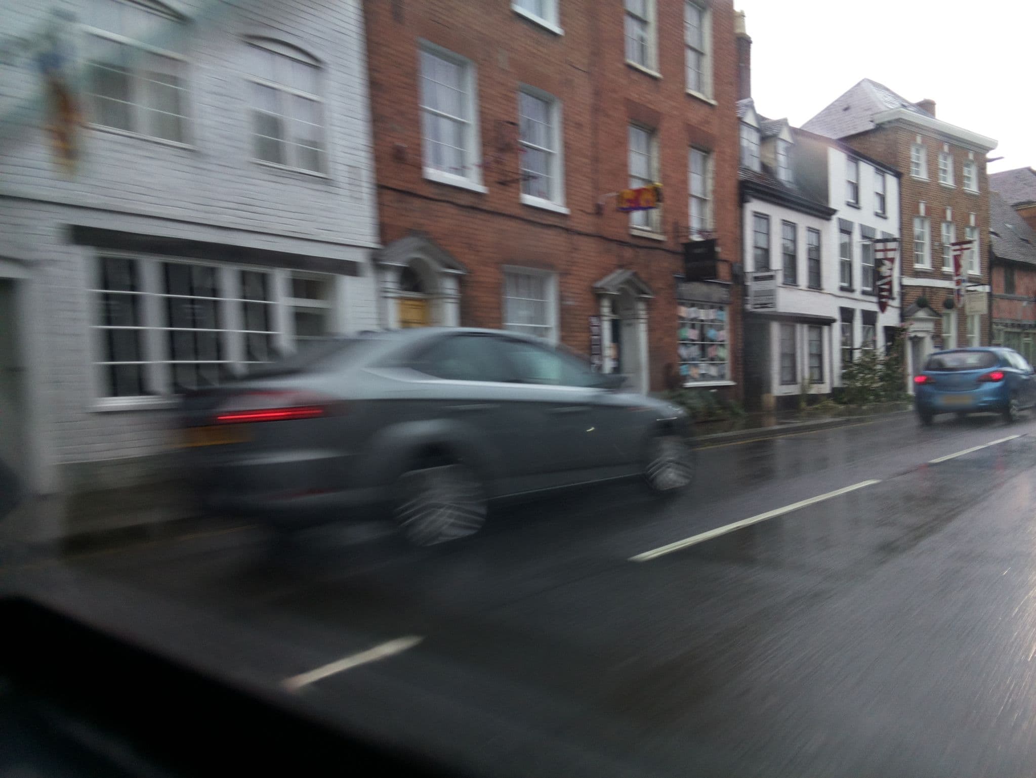 Street view near Abbey Antiques B&B, Tewkesbury — © southglos (CC BY-SA · Mapillary)