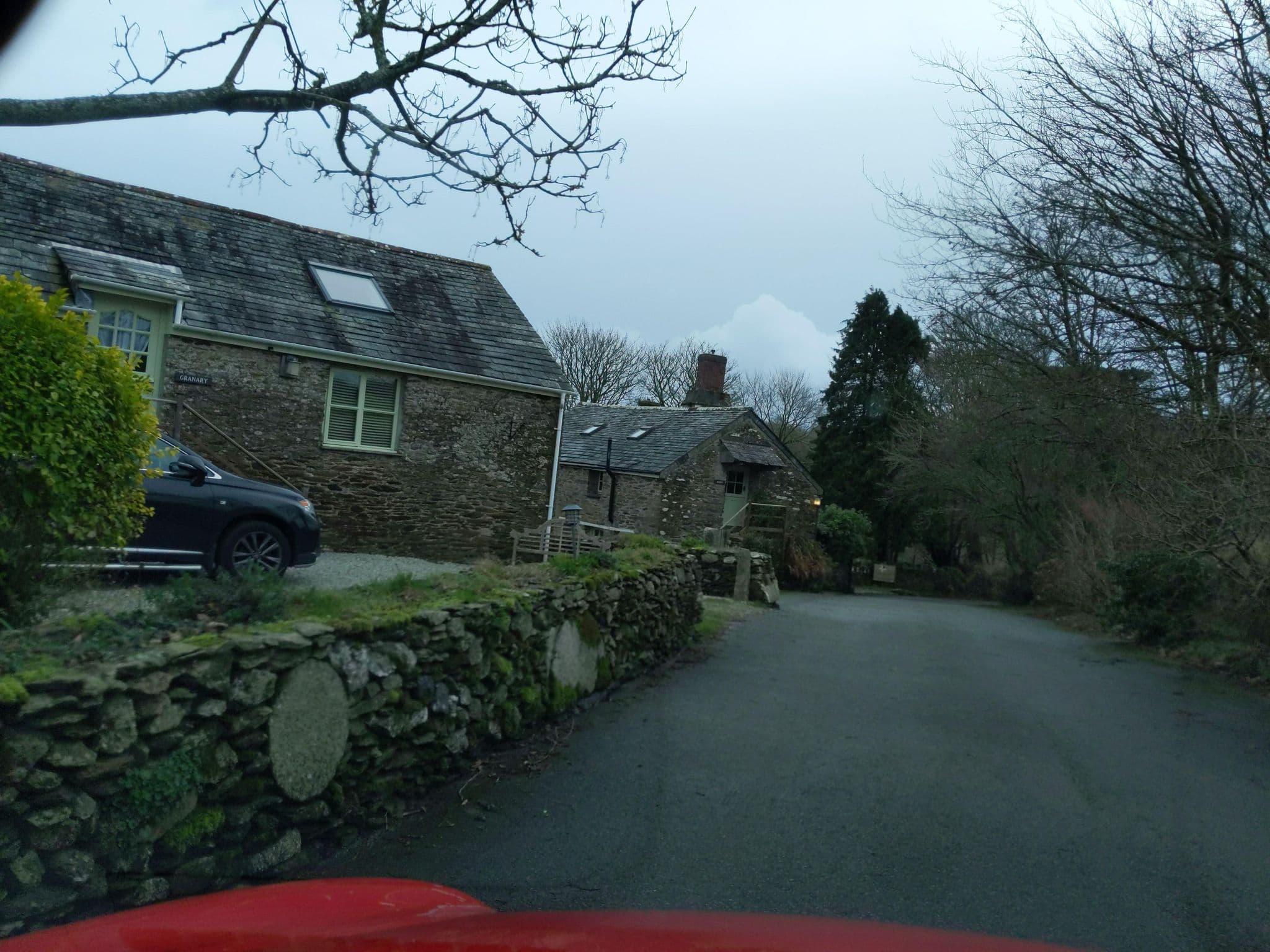 Street view near Trenderway Farm, Polperro — © WaggyDog (CC BY-SA · Mapillary)