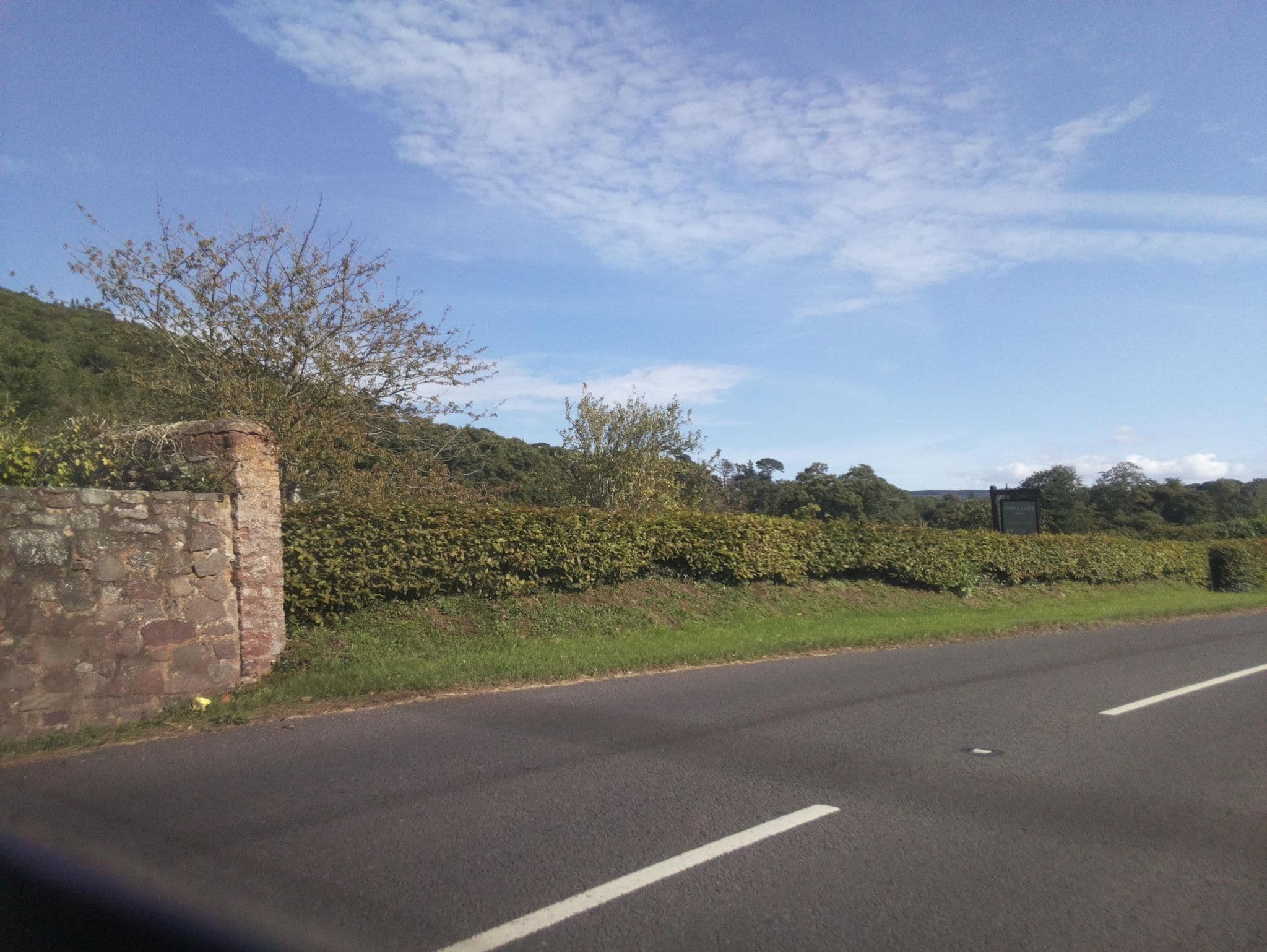 Street view near Cross Lane House, Porlock — © southglos (CC BY-SA · Mapillary)
