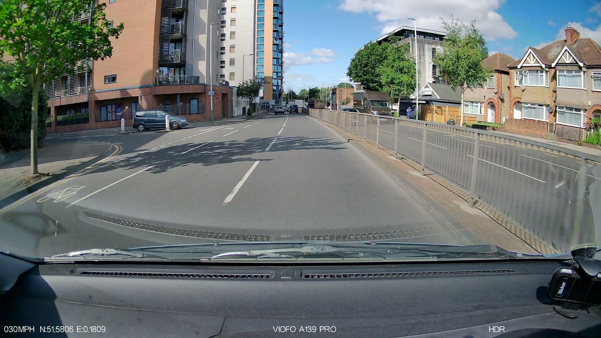 Street view near Travelodge, Romford — © IpswichEdits (CC BY-SA · Mapillary)