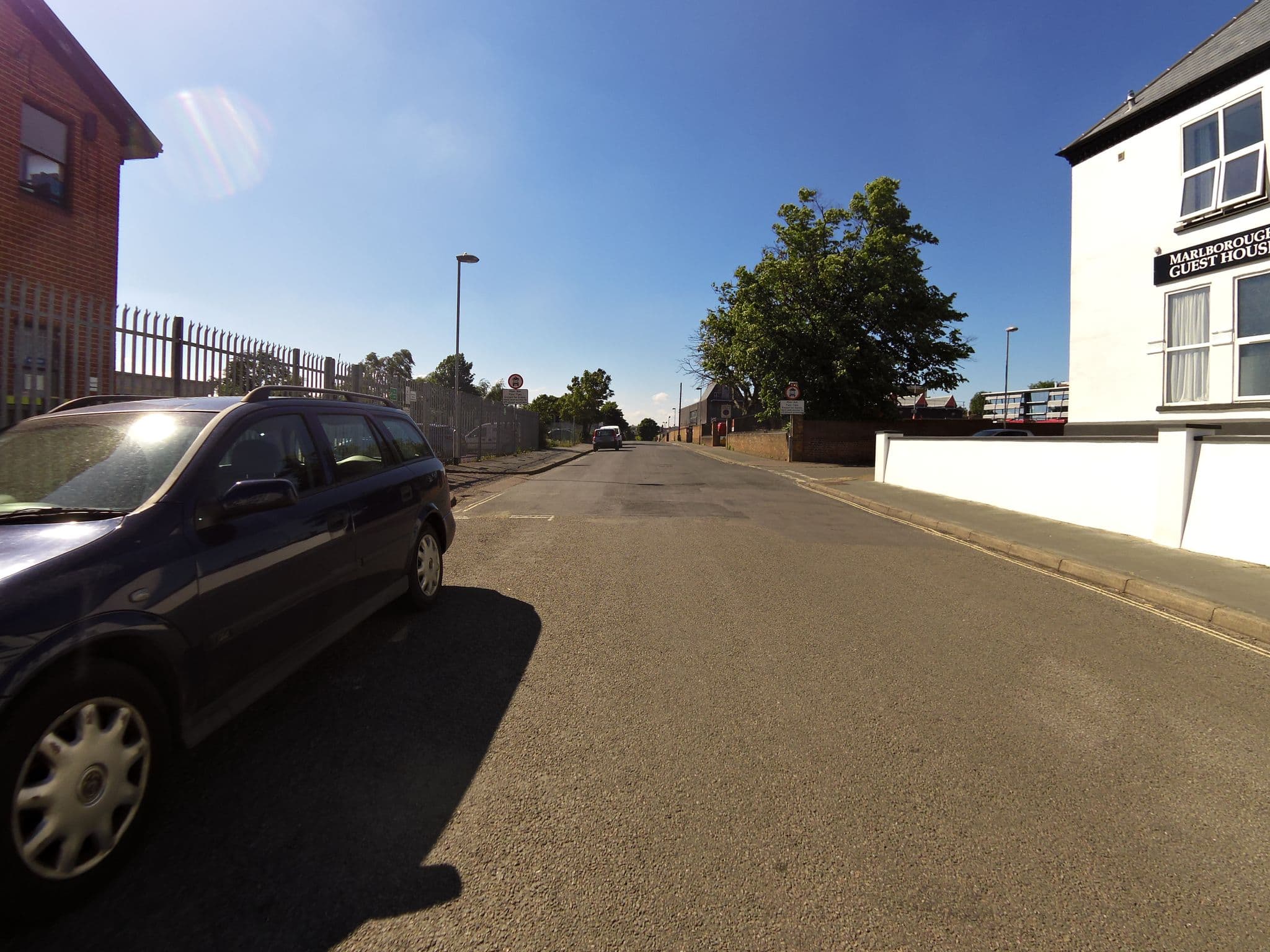 Street view near Marlborough Guest House, Thorpe Hamlet — © smsm1 (CC BY-SA · Mapillary)