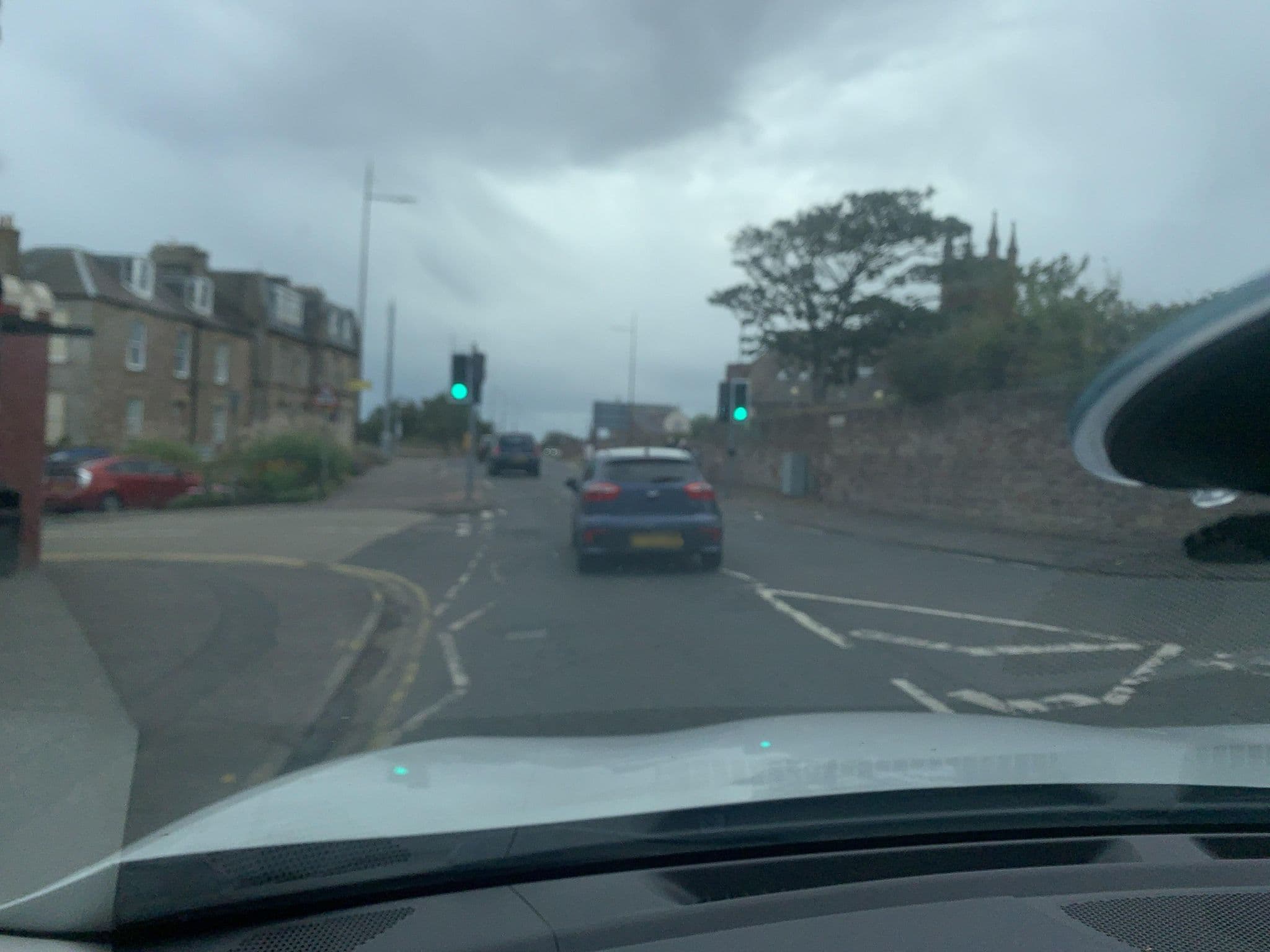 Street view near The Dolphin Inn, Dunbar — © lucagm (CC BY-SA · Mapillary)
