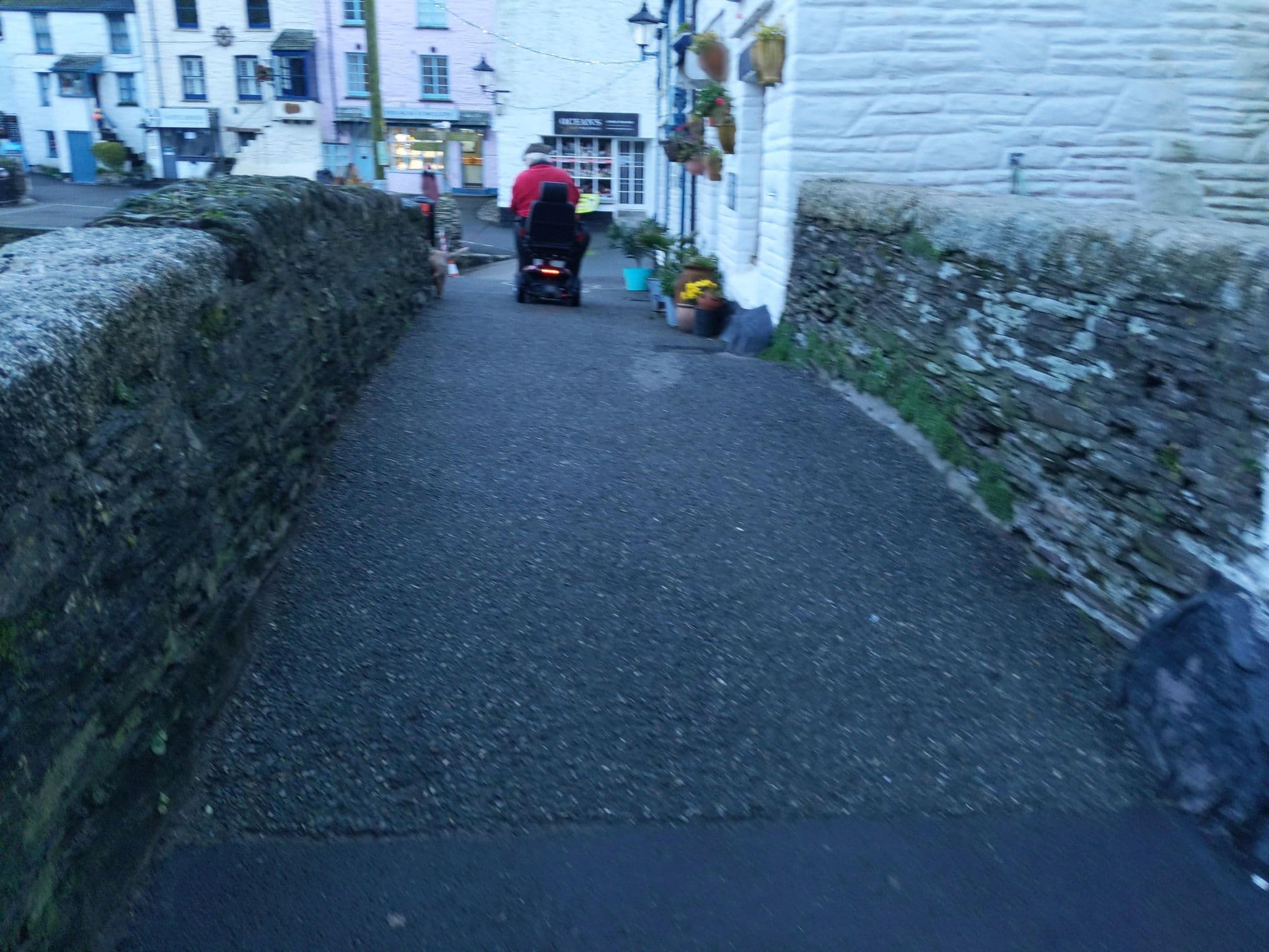 Street view near Crabbers Rest, Polperro — © WaggyDog (CC BY-SA · Mapillary)