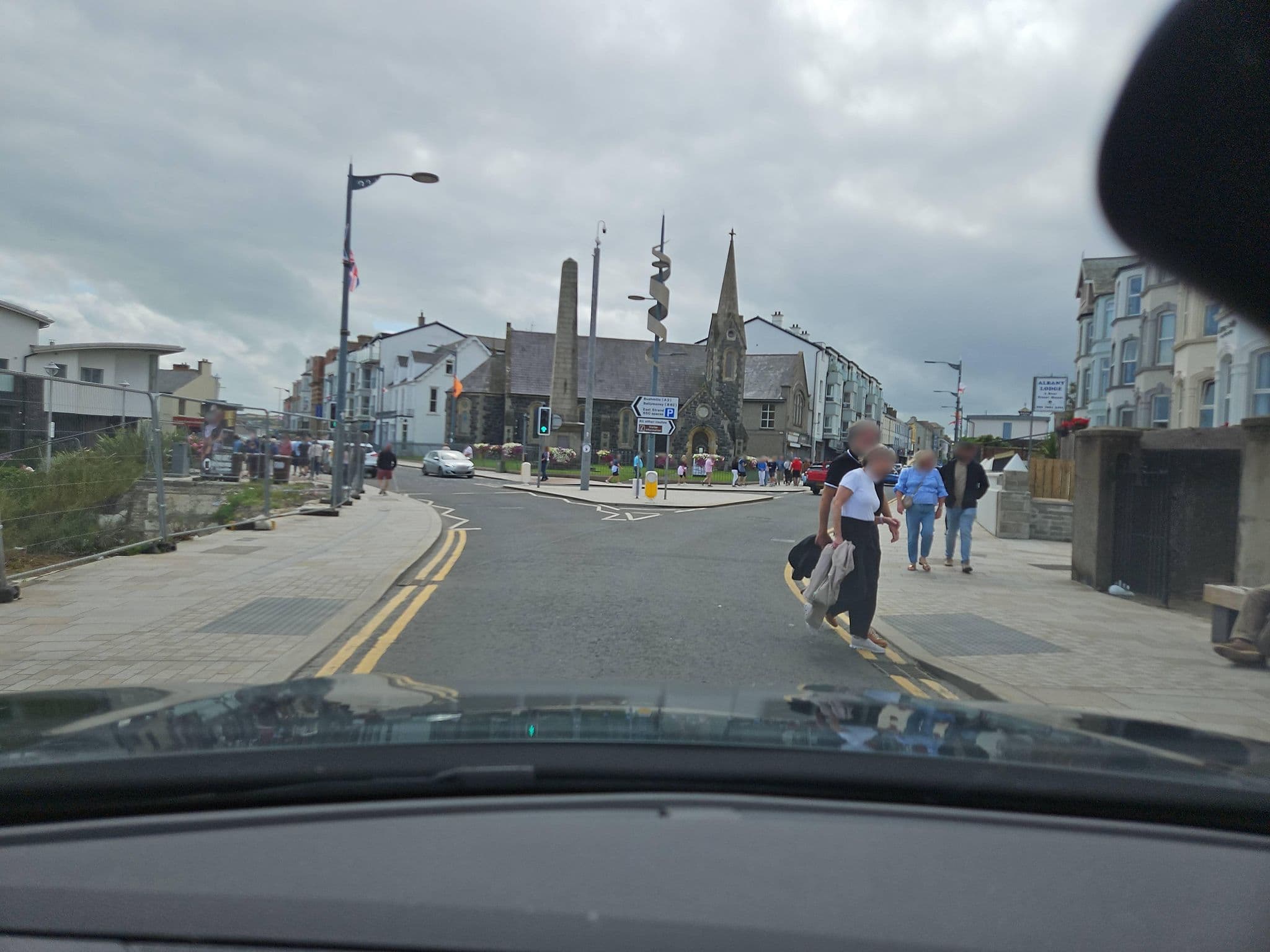 Street view near Albany Lodge, Portrush — © toho (CC BY-SA · Mapillary)
