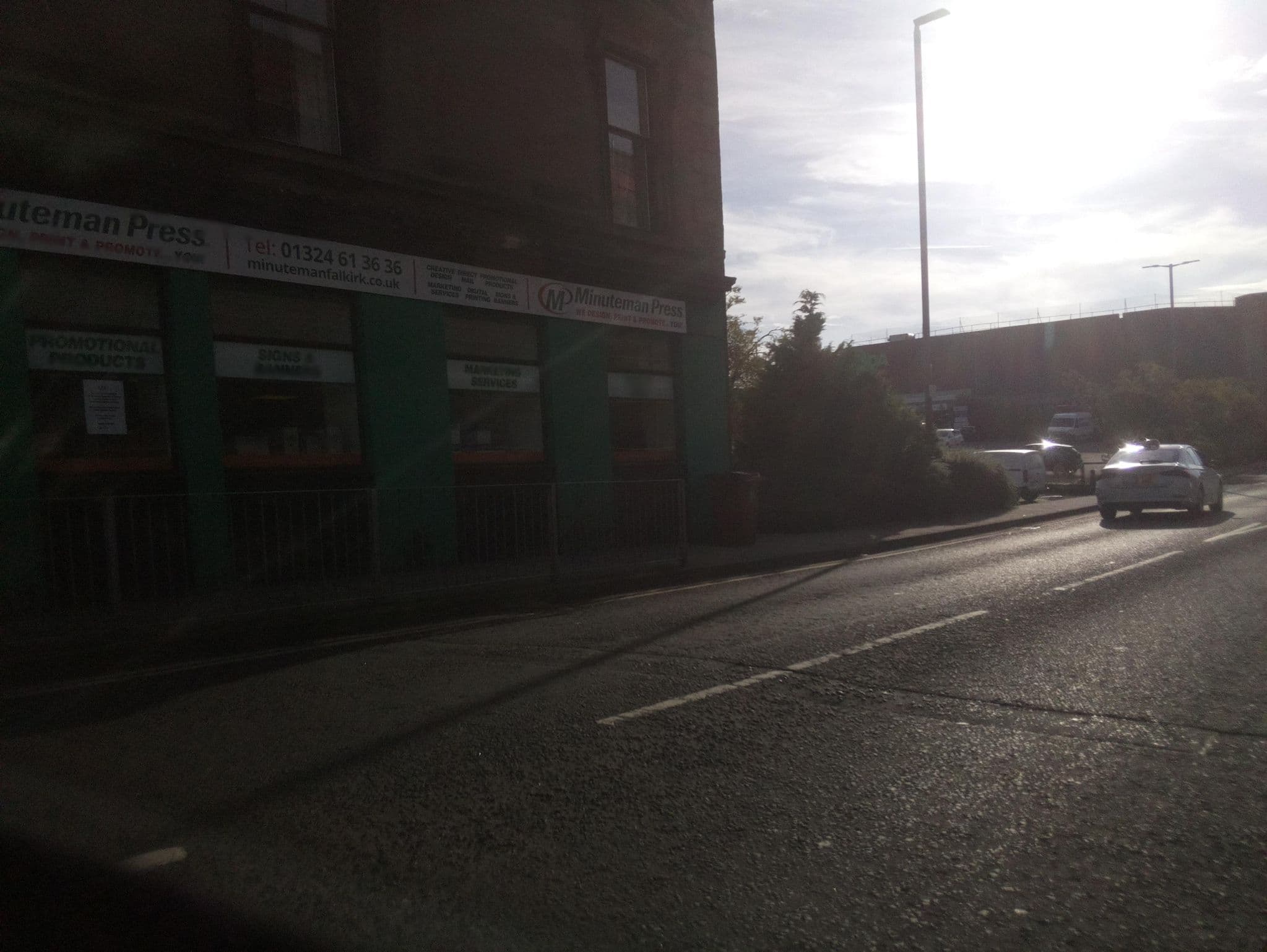 Street view near The Wishing Well Guest House, Falkirk — © southglos (CC BY-SA · Mapillary)