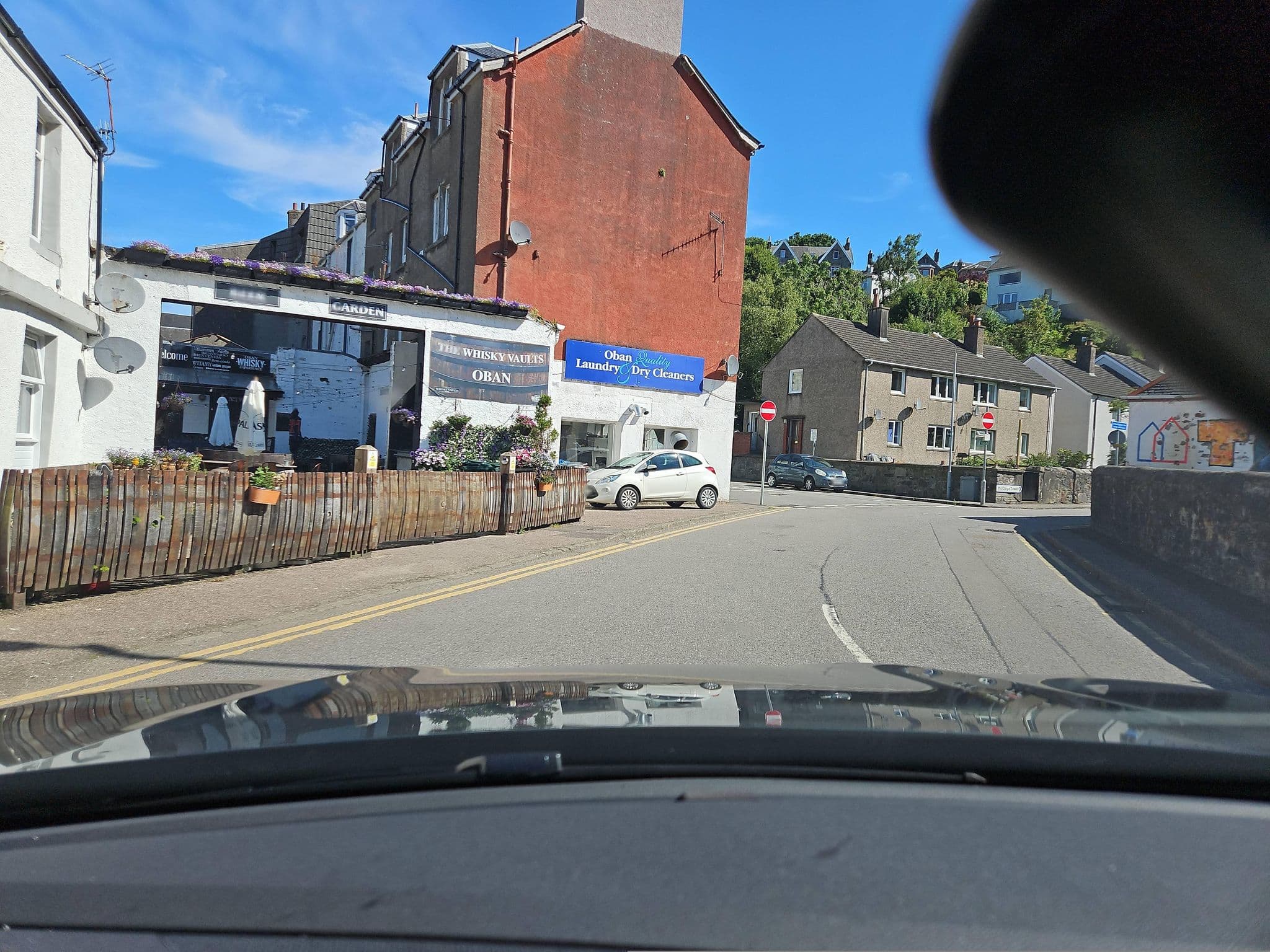 Street view near Whisky Vaults Hotel, Oban