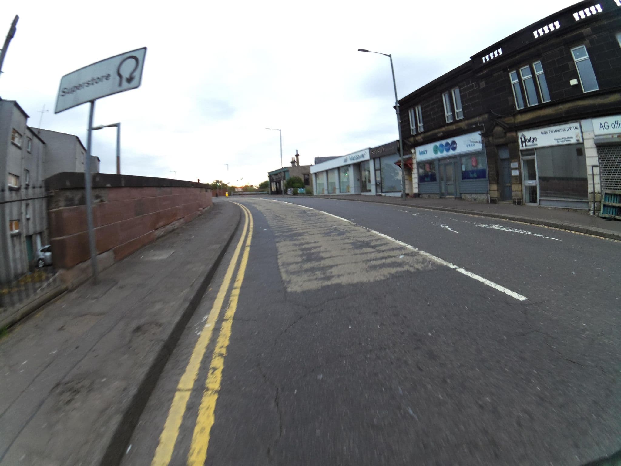 Street view near Alexandra Apartments Grangemouth, Grangemouth — © smsm1 (CC BY-SA · Mapillary)