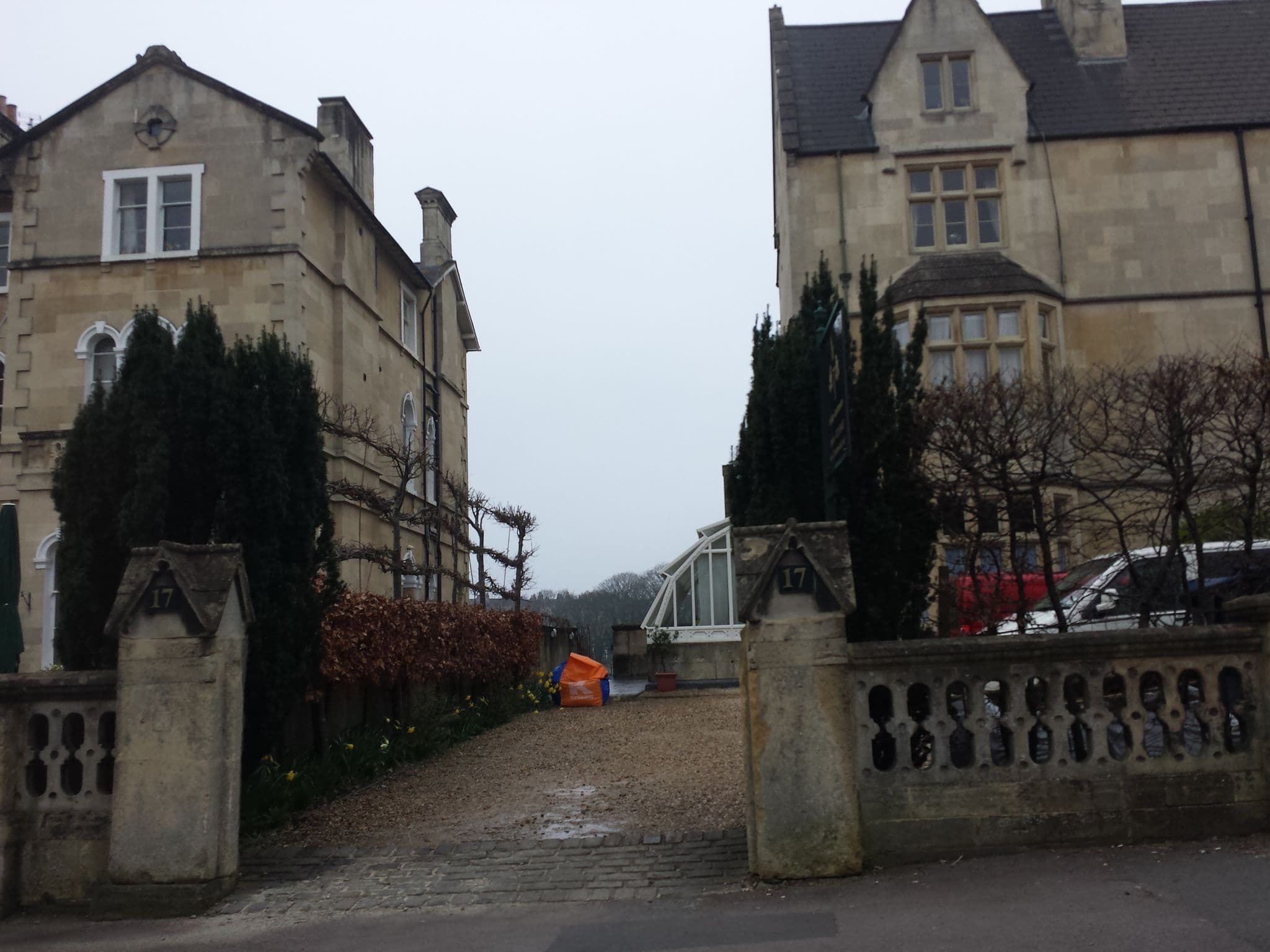 Street view near No. 17, Bath