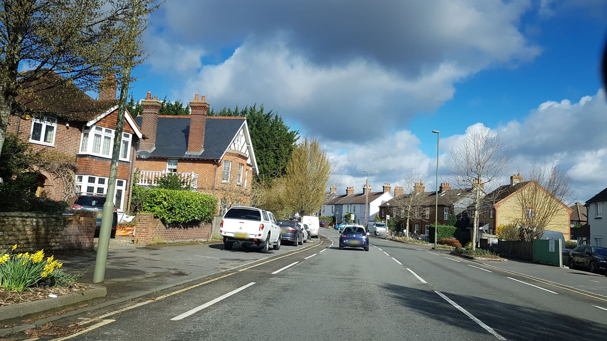 Street view near 3 Gates B&B, Guildford — © richardc (CC BY-SA · Mapillary)