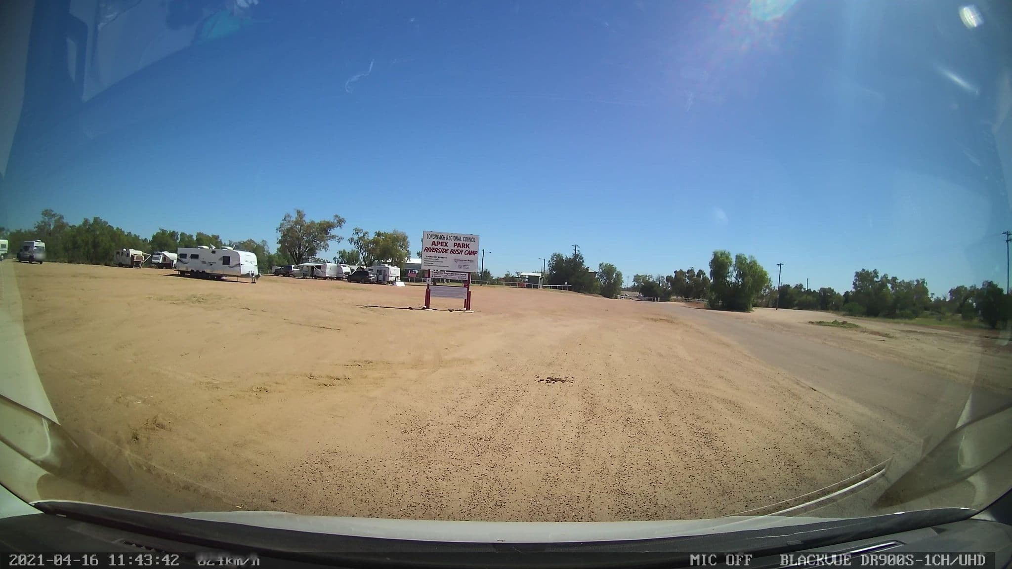 Street view near Apex Park Riverside Buish Camp - Longreach Waterhole, Longreach — © bob3bob3 (CC BY-SA · Mapillary)