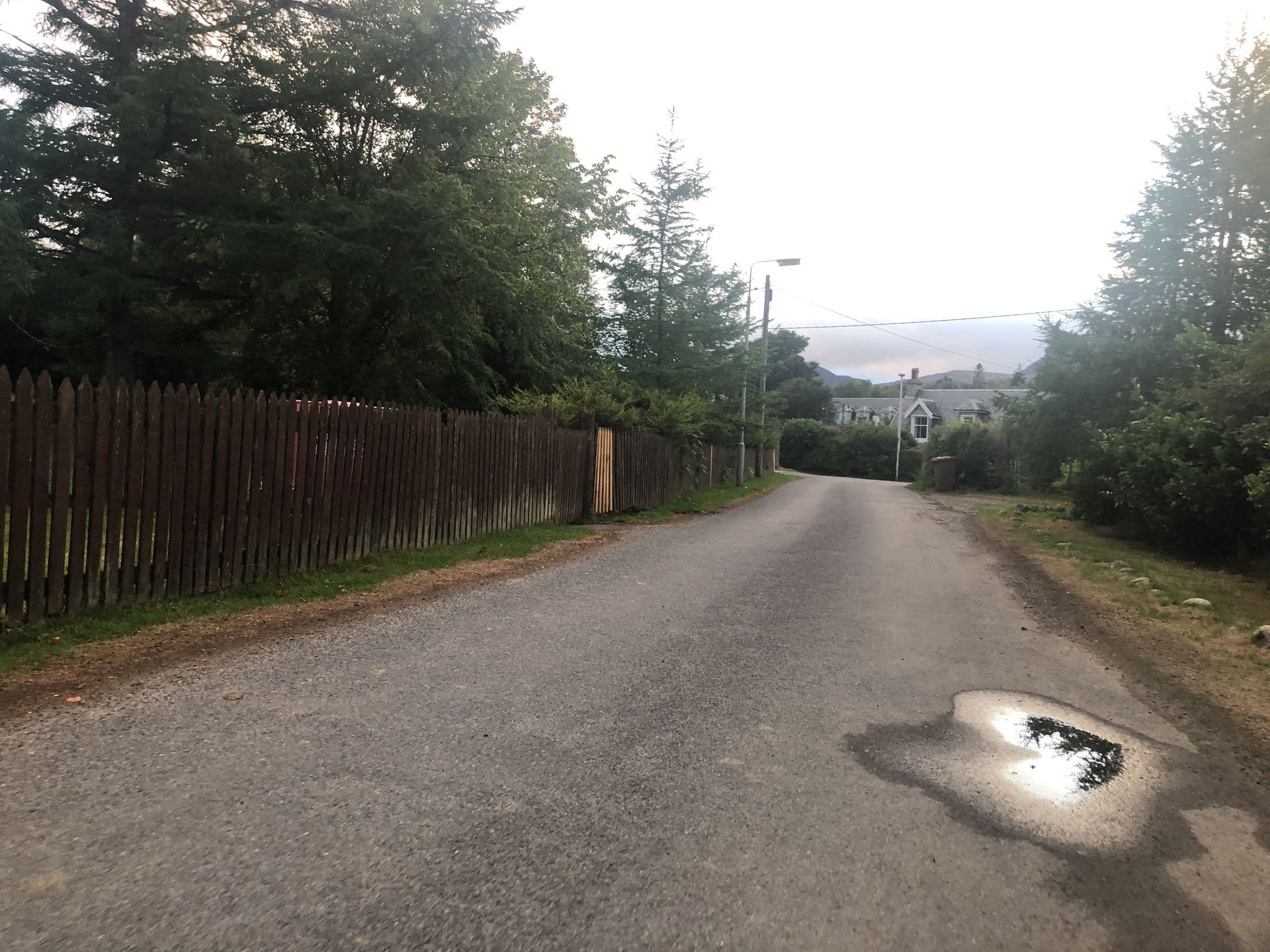 Street view near Alvey House, Newtonmore — © drnoble (CC BY-SA · Mapillary)