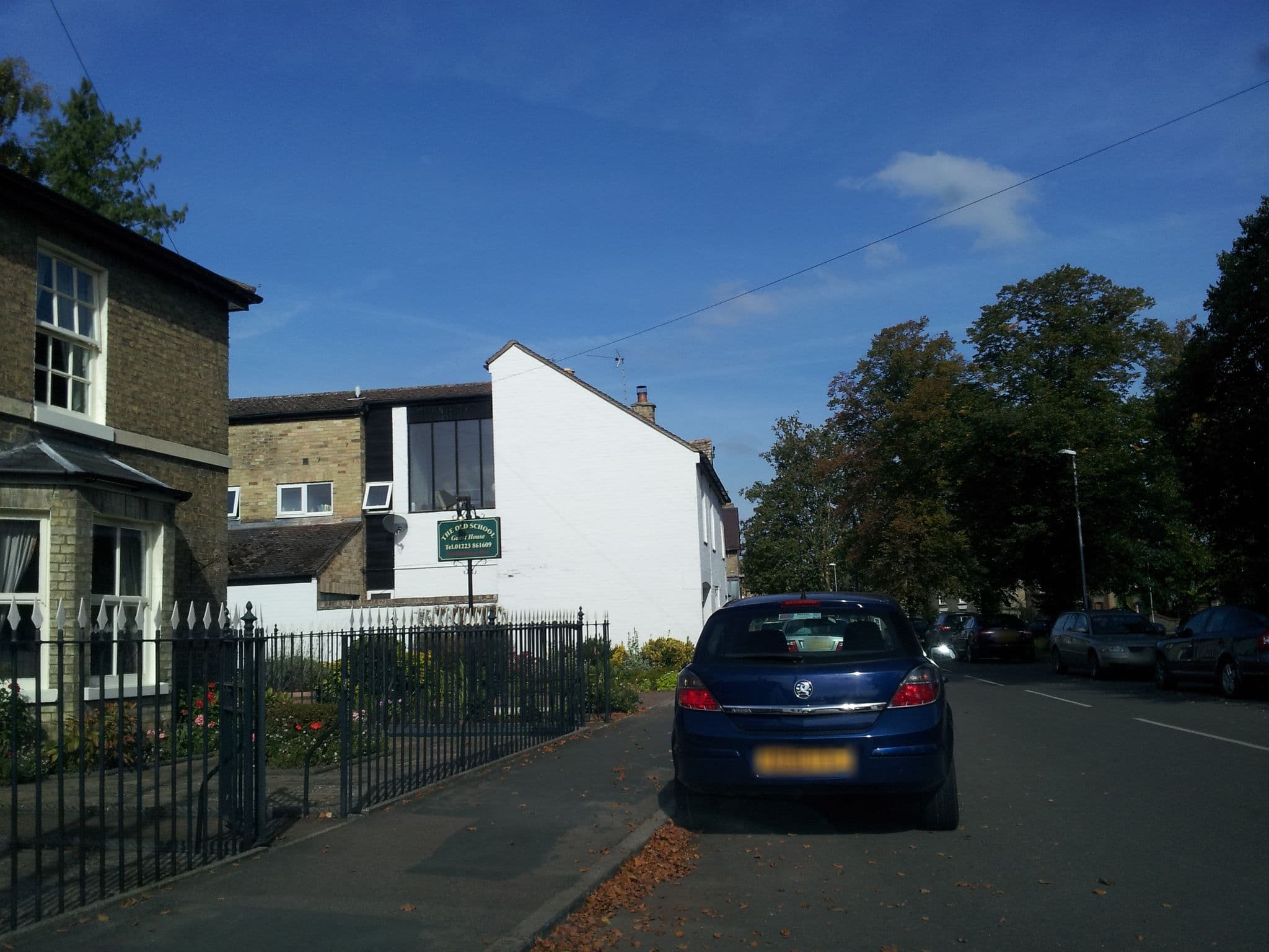 Street view near The Old School Guest House, Waterbeach — © adam2 (CC BY-SA · Mapillary)