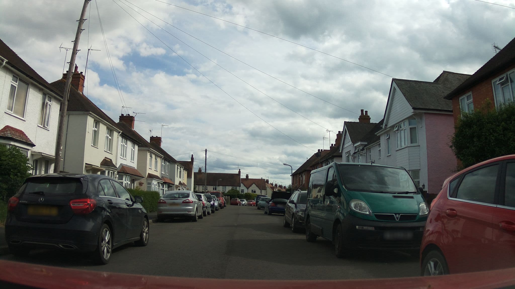 Street view near Anglers View B&B, Evesham — © southglos (CC BY-SA · Mapillary)