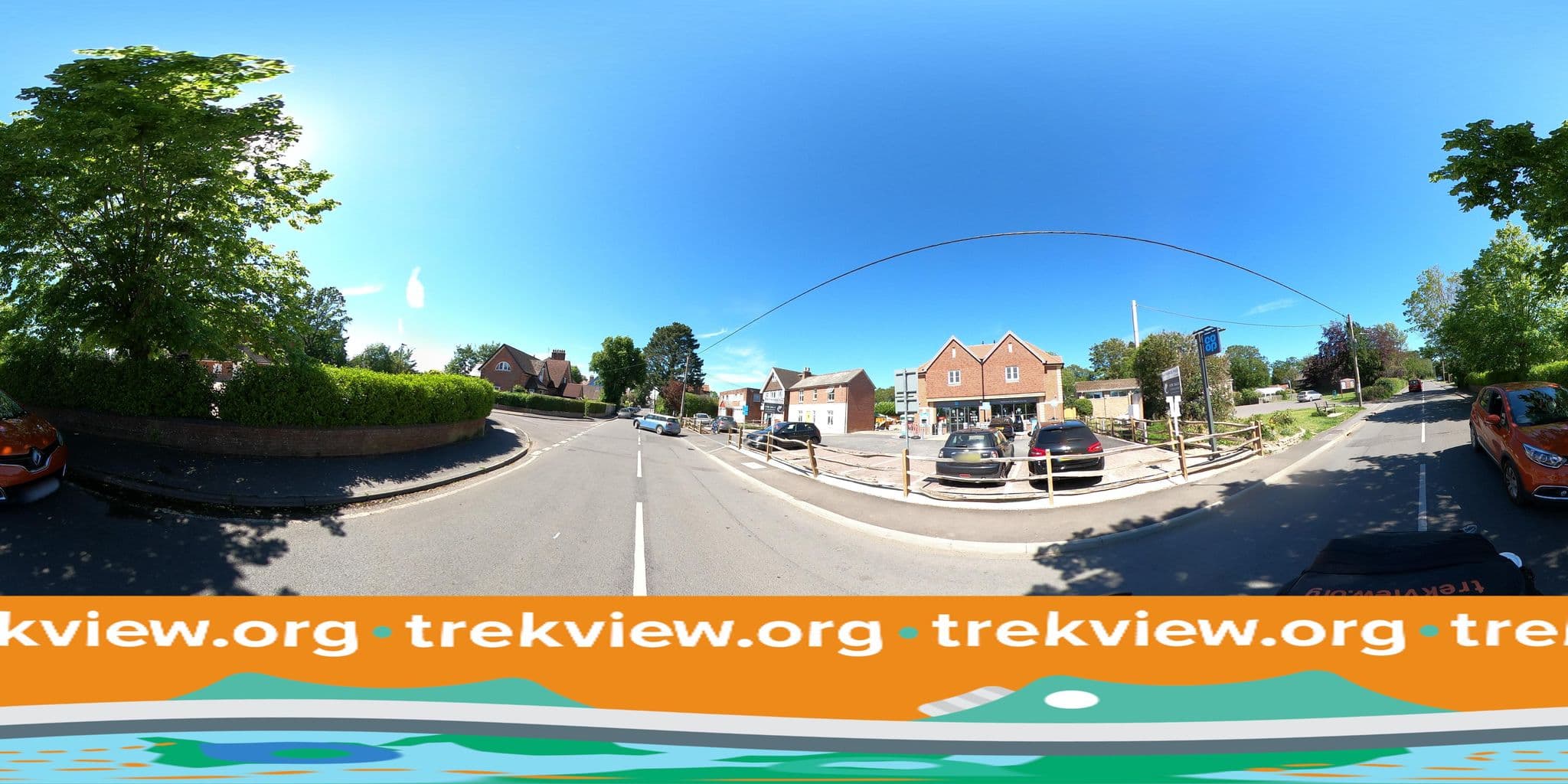 Street view near The Sway Manor, Sway — © trekviewed (CC BY-SA · Mapillary)