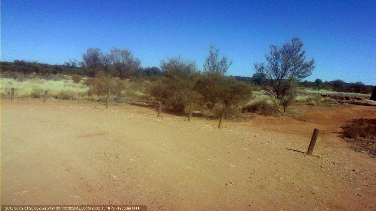 Street view near Ryan Well Historical Reserve, Larapinta — © bob3bob3 (CC BY-SA · Mapillary)
