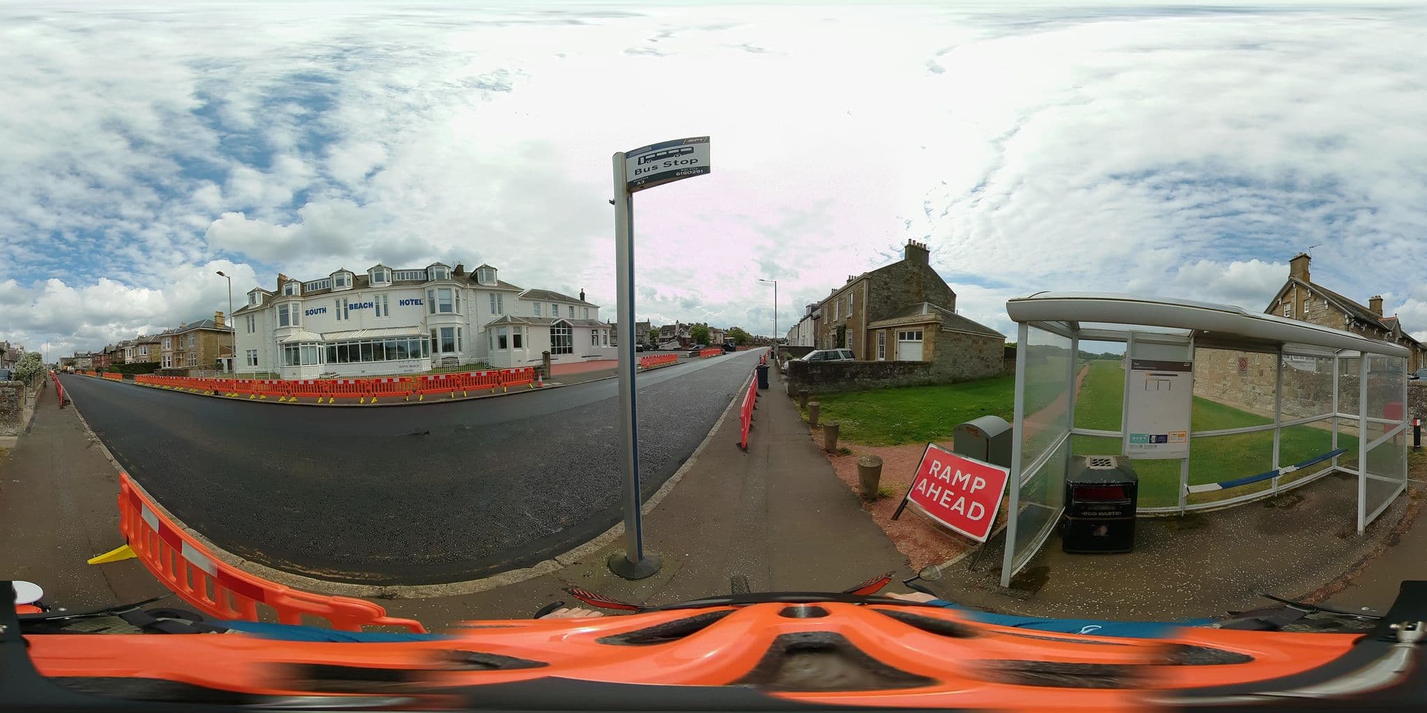 Street view near South Beach Hotel, Troon — © Walk-Wheel-Cycle-Trust (CC BY-SA · Mapillary)