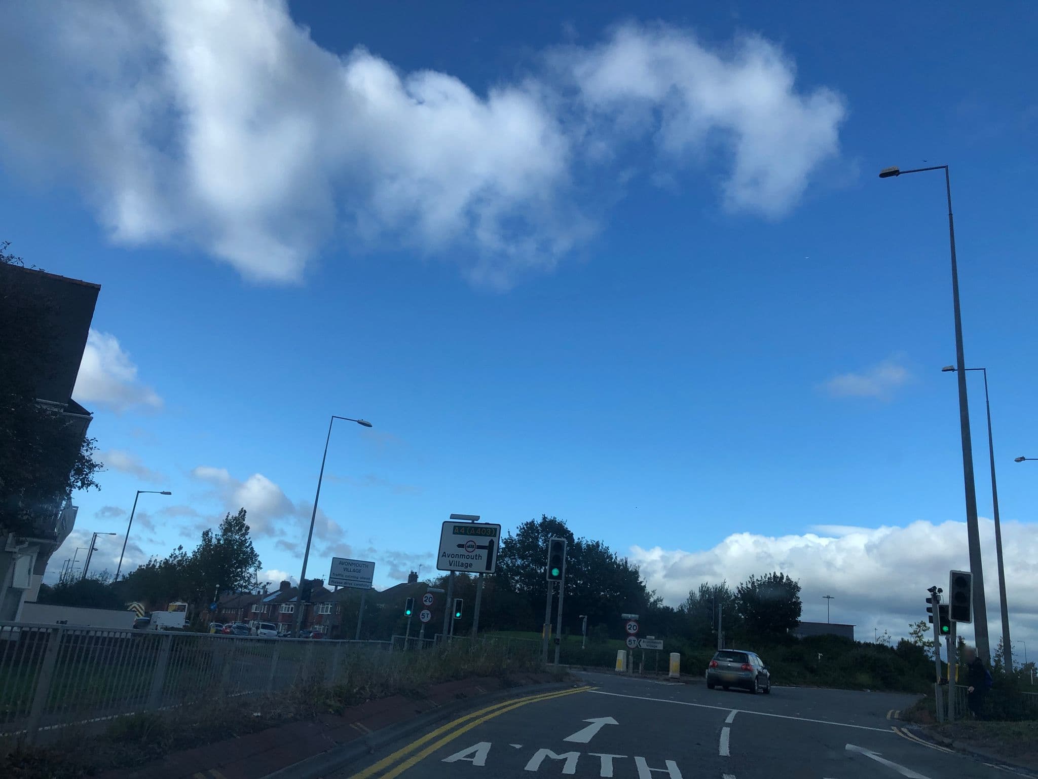Street view near Bradford Lodge, Easton-in-Gordano — © laye (CC BY-SA · Mapillary)
