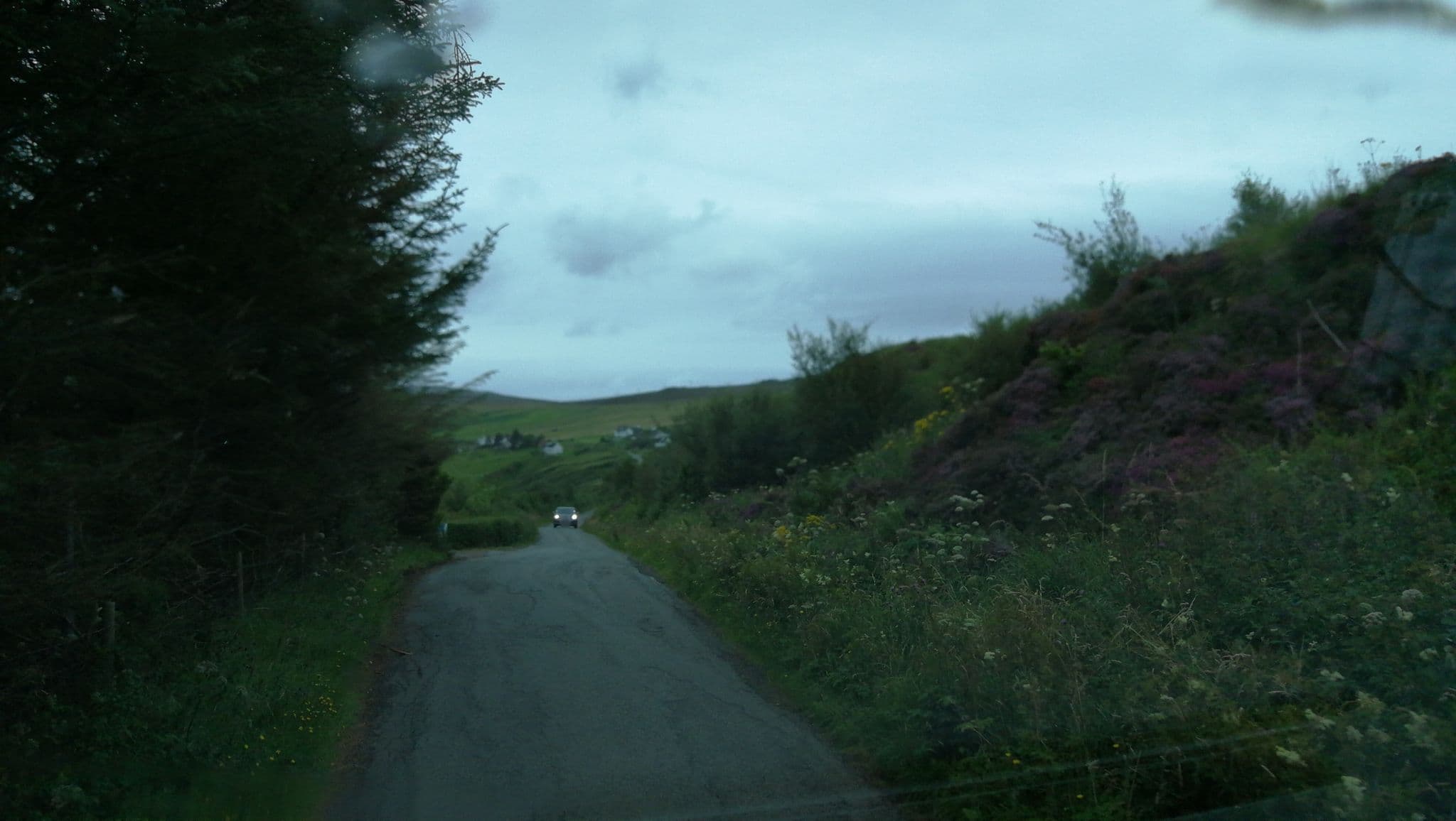 Street view near Rainbow Cottage, Portree