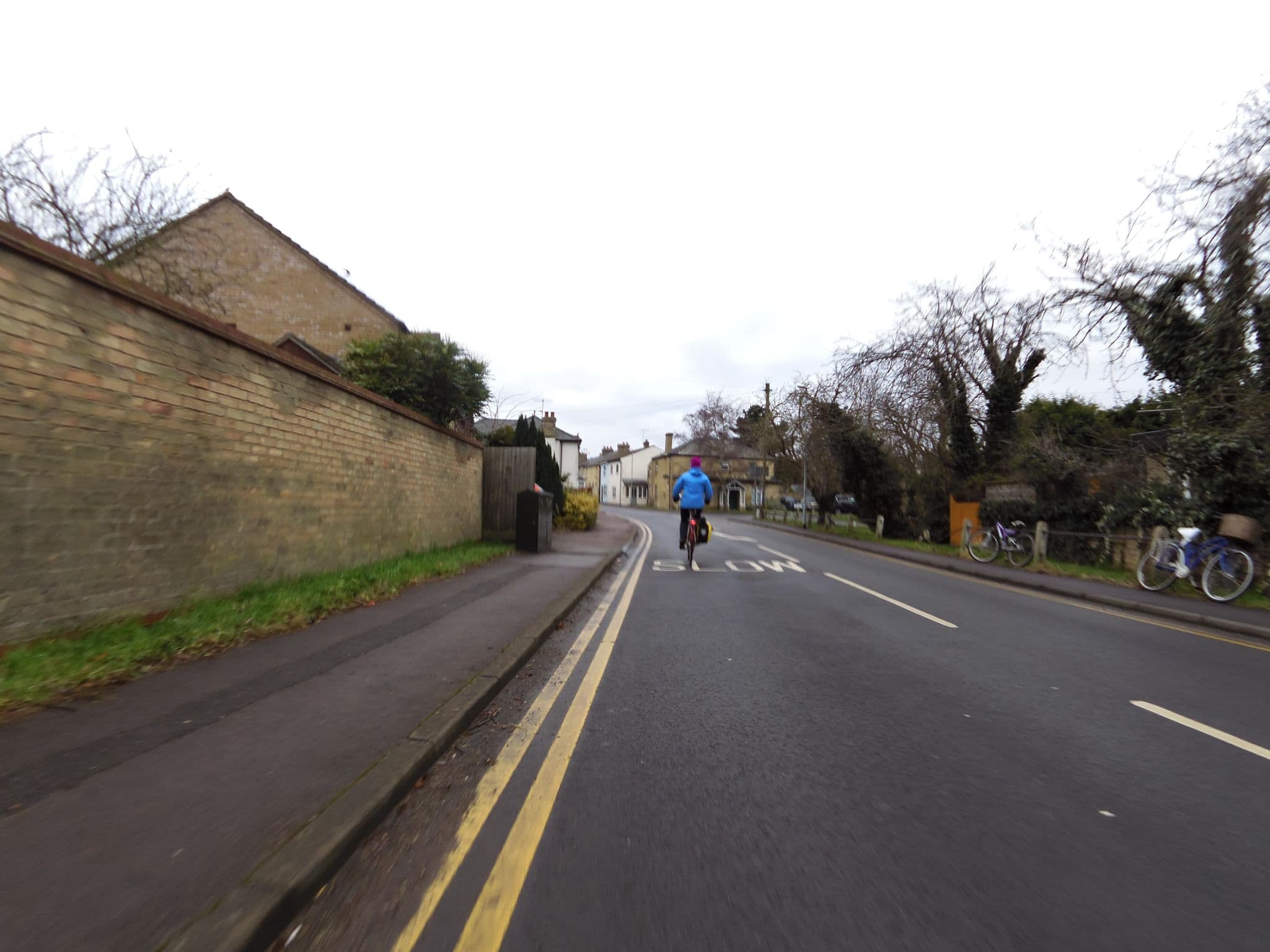 Street view near Lodeside Mobile Home Park, Waterbeach — © smsm1 (CC BY-SA · Mapillary)