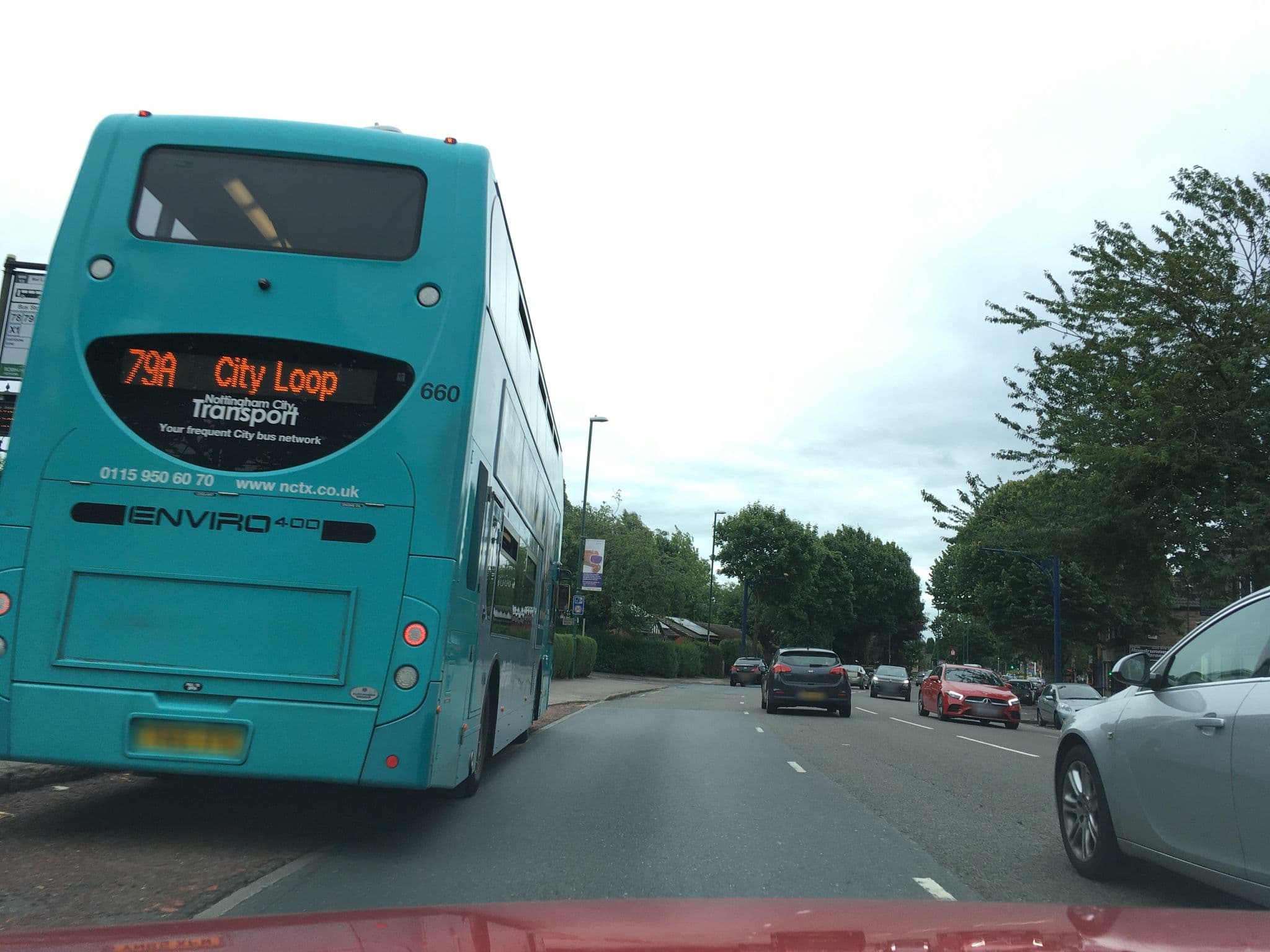 Street view near Tudor Lodge Hotel, Basford — © southglos (CC BY-SA · Mapillary)
