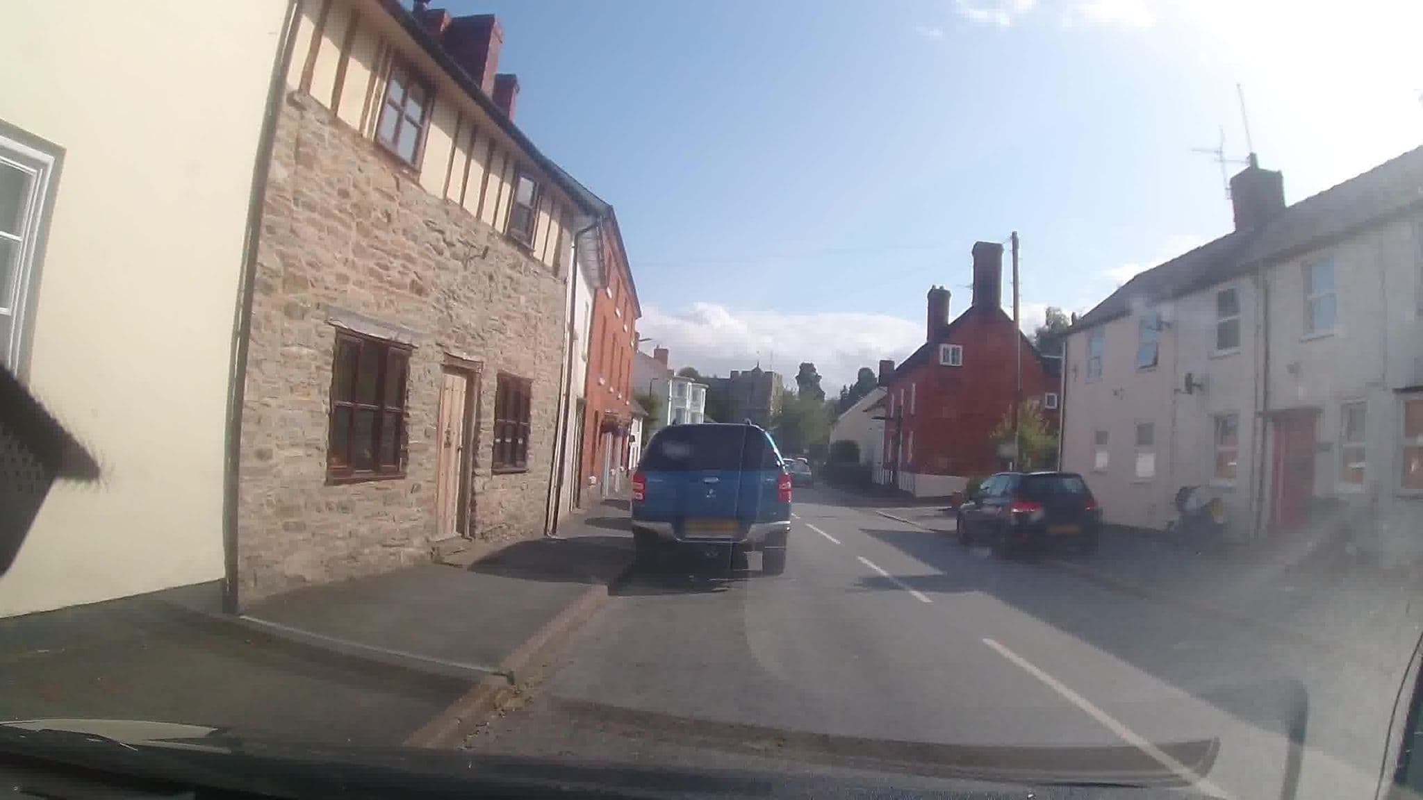 Street view near Boars Head, Bishop's Castle — © trigpoint (CC BY-SA · Mapillary)