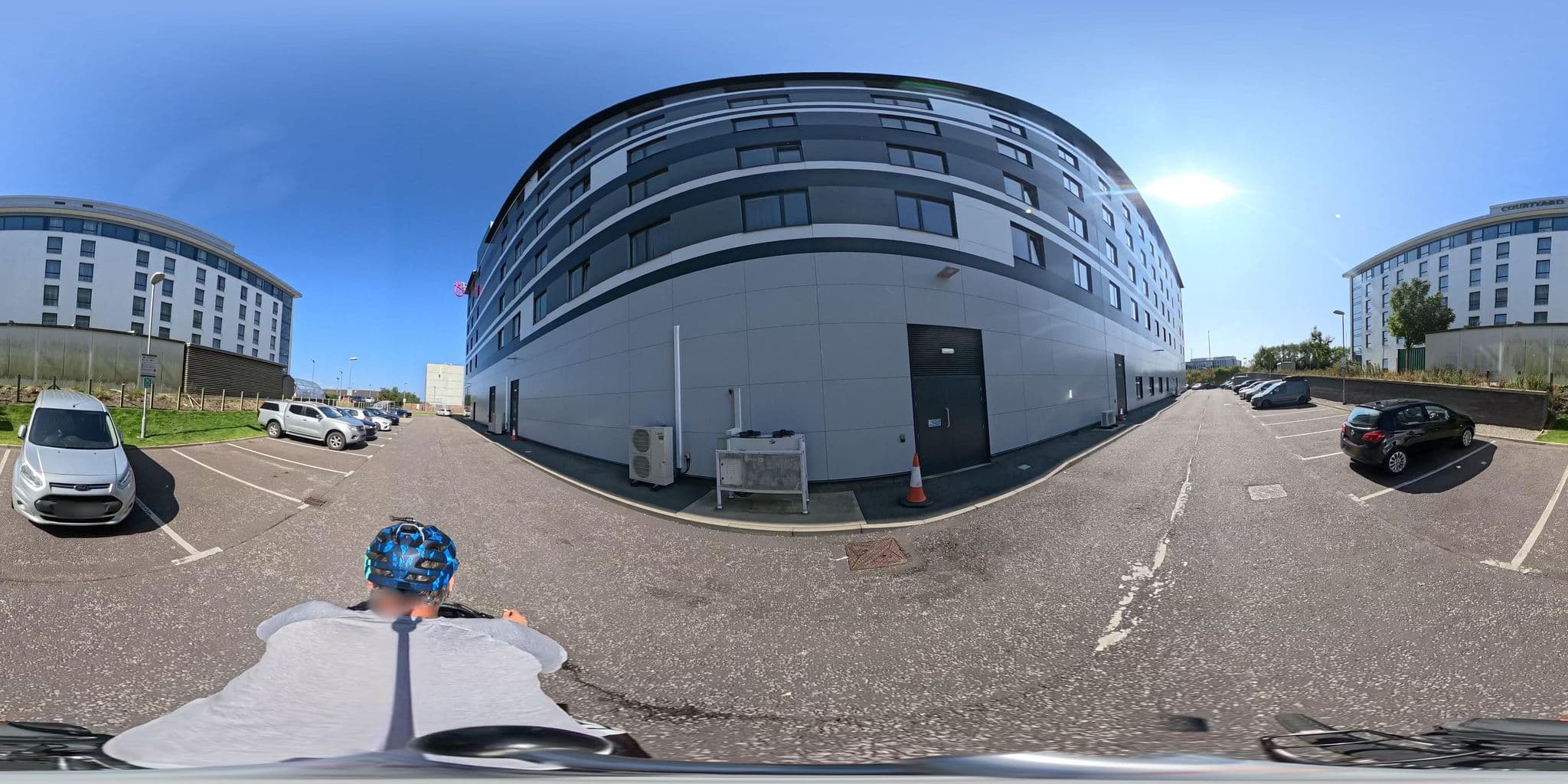 Street view near Courtyard by Marriott, Dyce — © coetserw (CC BY-SA · Mapillary)