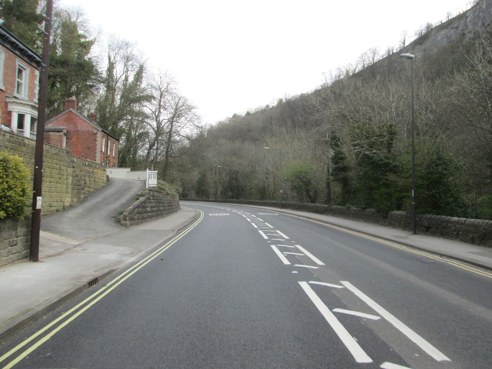 Street view near Stone Lodge, Matlock — © dudone (CC BY-SA · Mapillary)