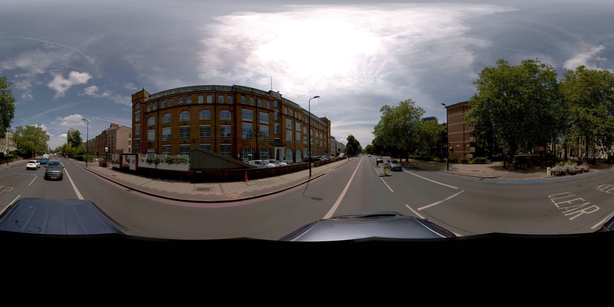 Street view near Ostello dei Padri Scalabriniani, Brixton — © jeffreymartin (CC BY-SA · Mapillary)