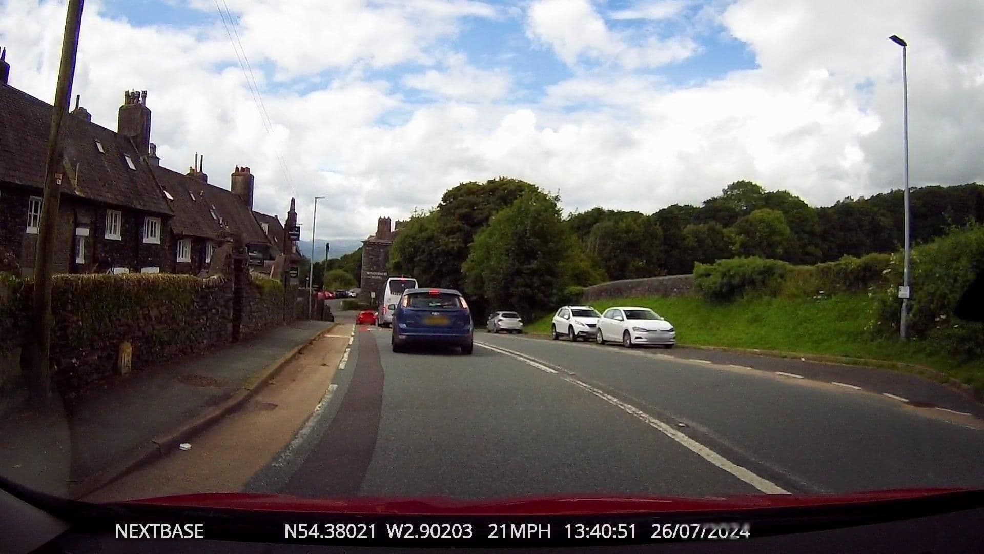 Street view near Bannerrigg, Windermere