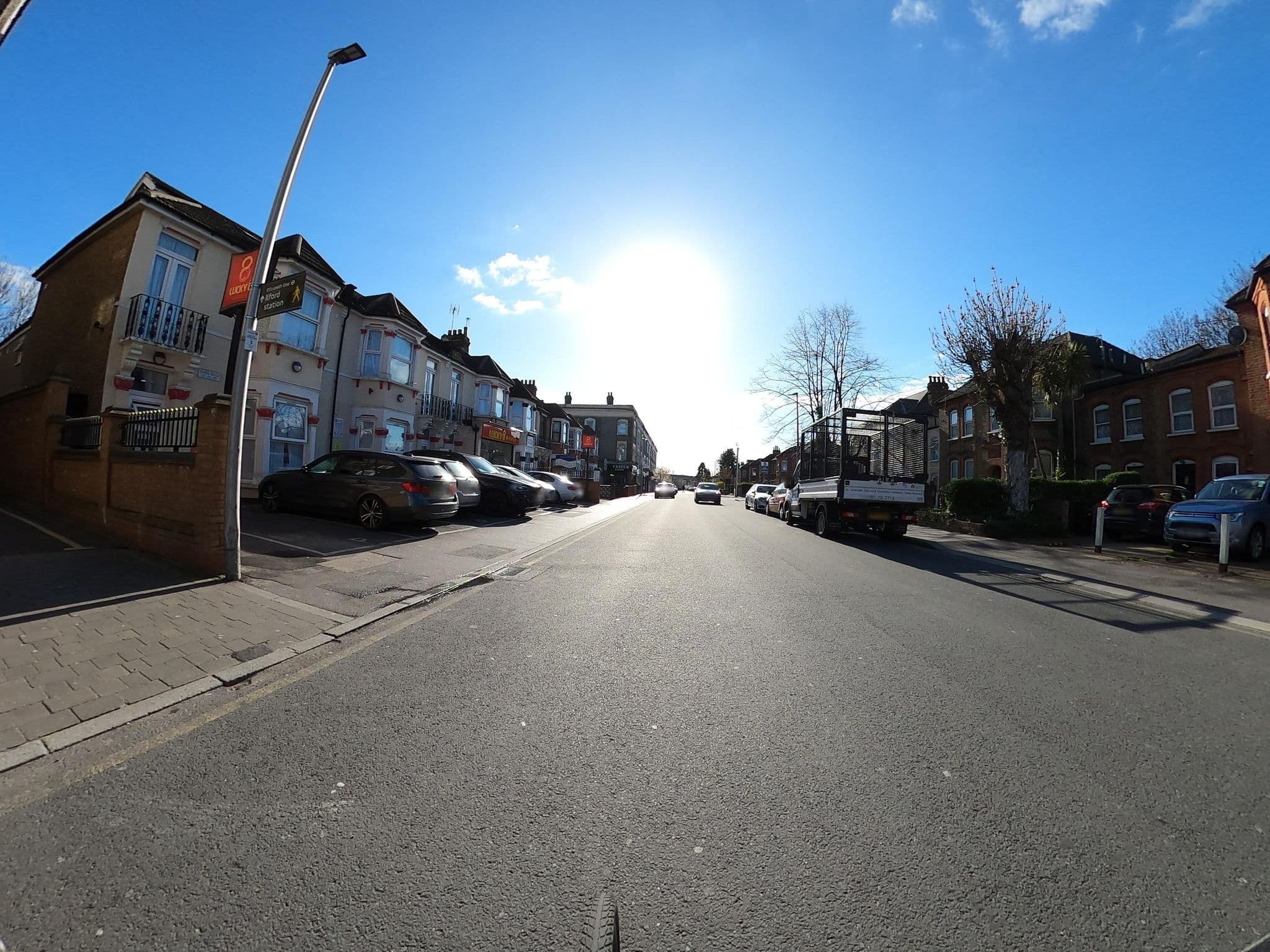 Street view near Lucky8 Hotel, Ilford — © dankarran (CC BY-SA · Mapillary)