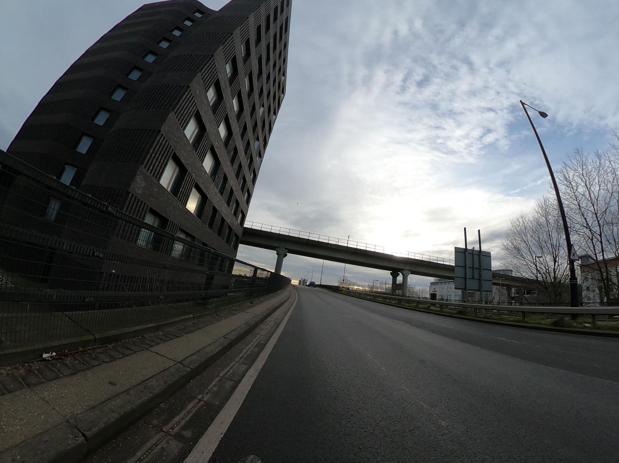 Street view near Dockside Apartments, Canning Town — © dankarran (CC BY-SA · Mapillary)
