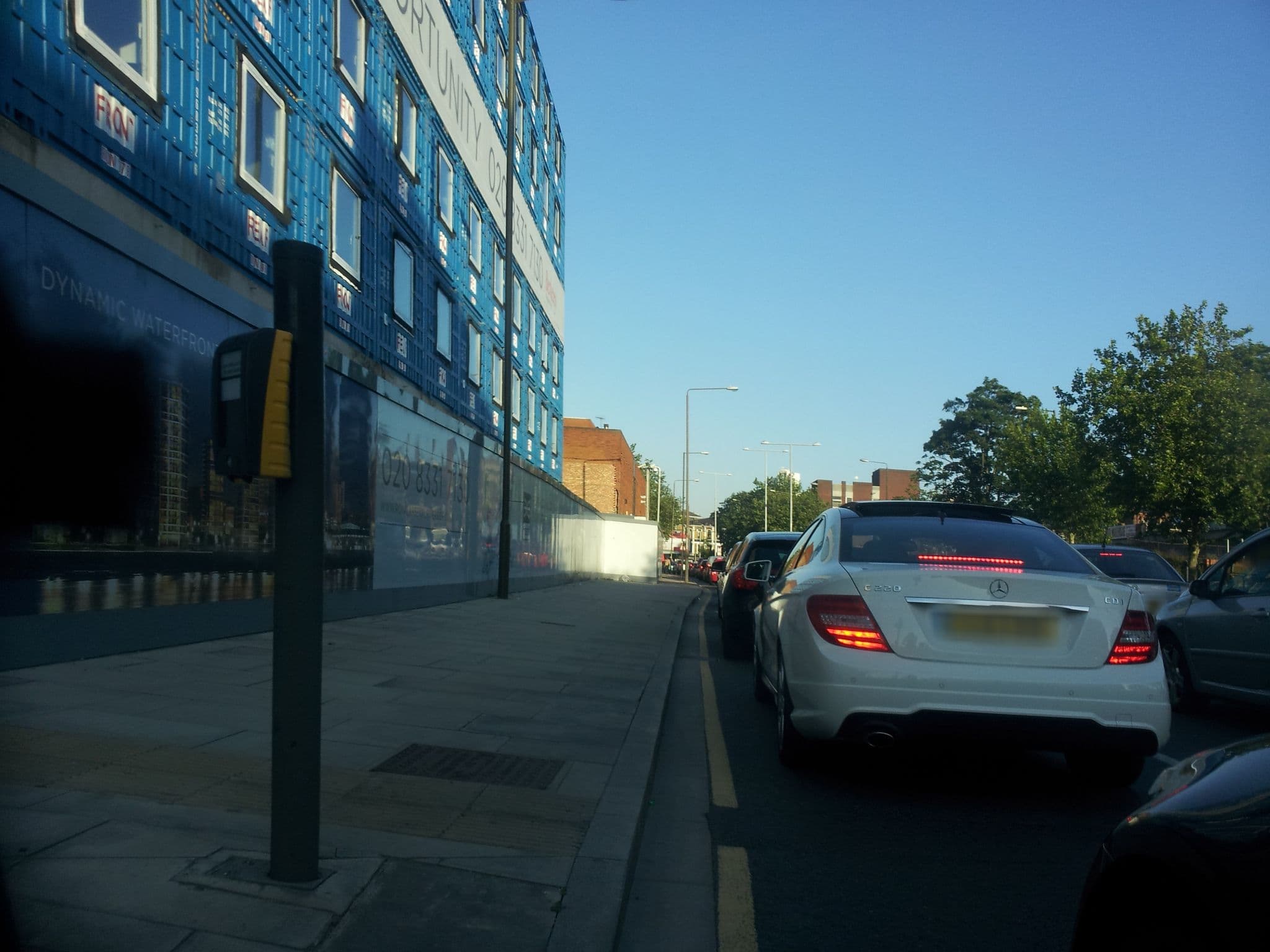 Street view near Premier Inn London Woolwich, Plumstead — © paulbiv (CC BY-SA · Mapillary)