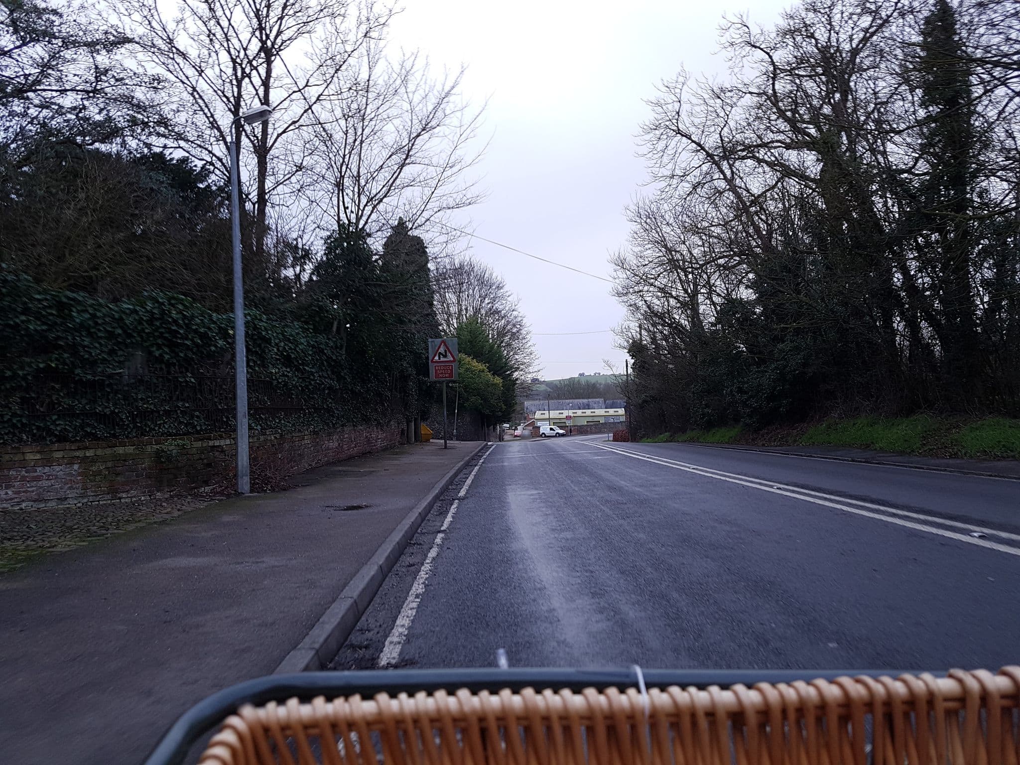 Street view near Crown House, Great Chesterford — © cyclestreets (CC BY-SA · Mapillary)