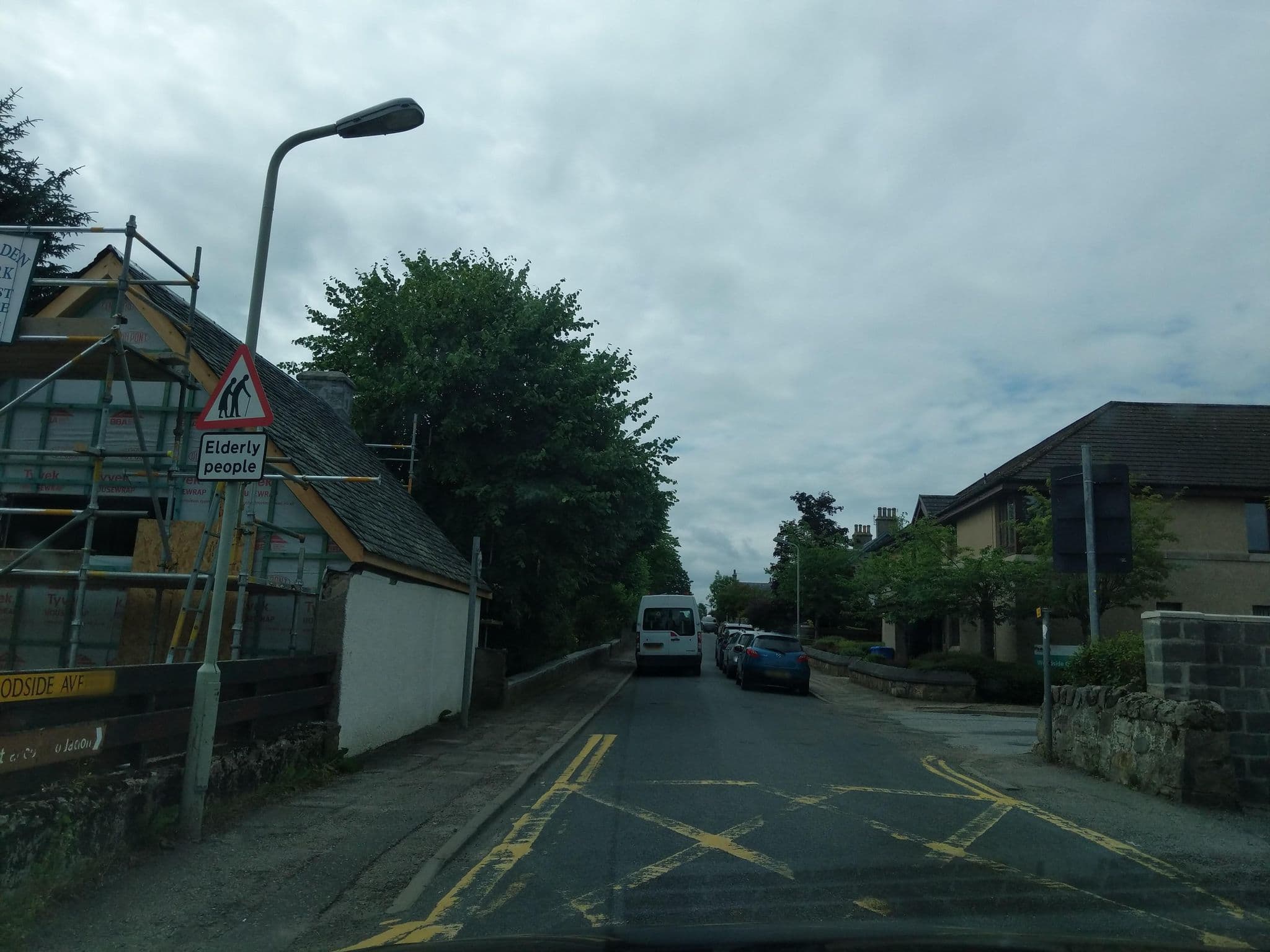 Street view near Butterfly Cottage, Grantown on Spey — © ccbb7766 (CC BY-SA · Mapillary)