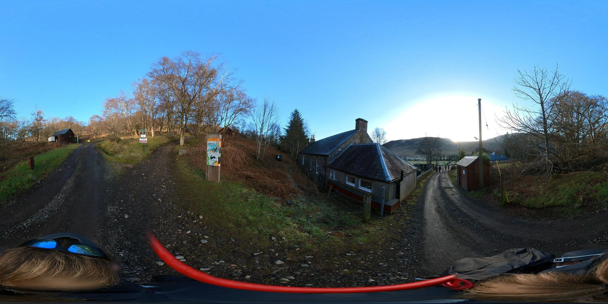 Street view near The Glen Lodges, Kirriemuir — © MattWithHuskies (CC BY-SA · Mapillary)