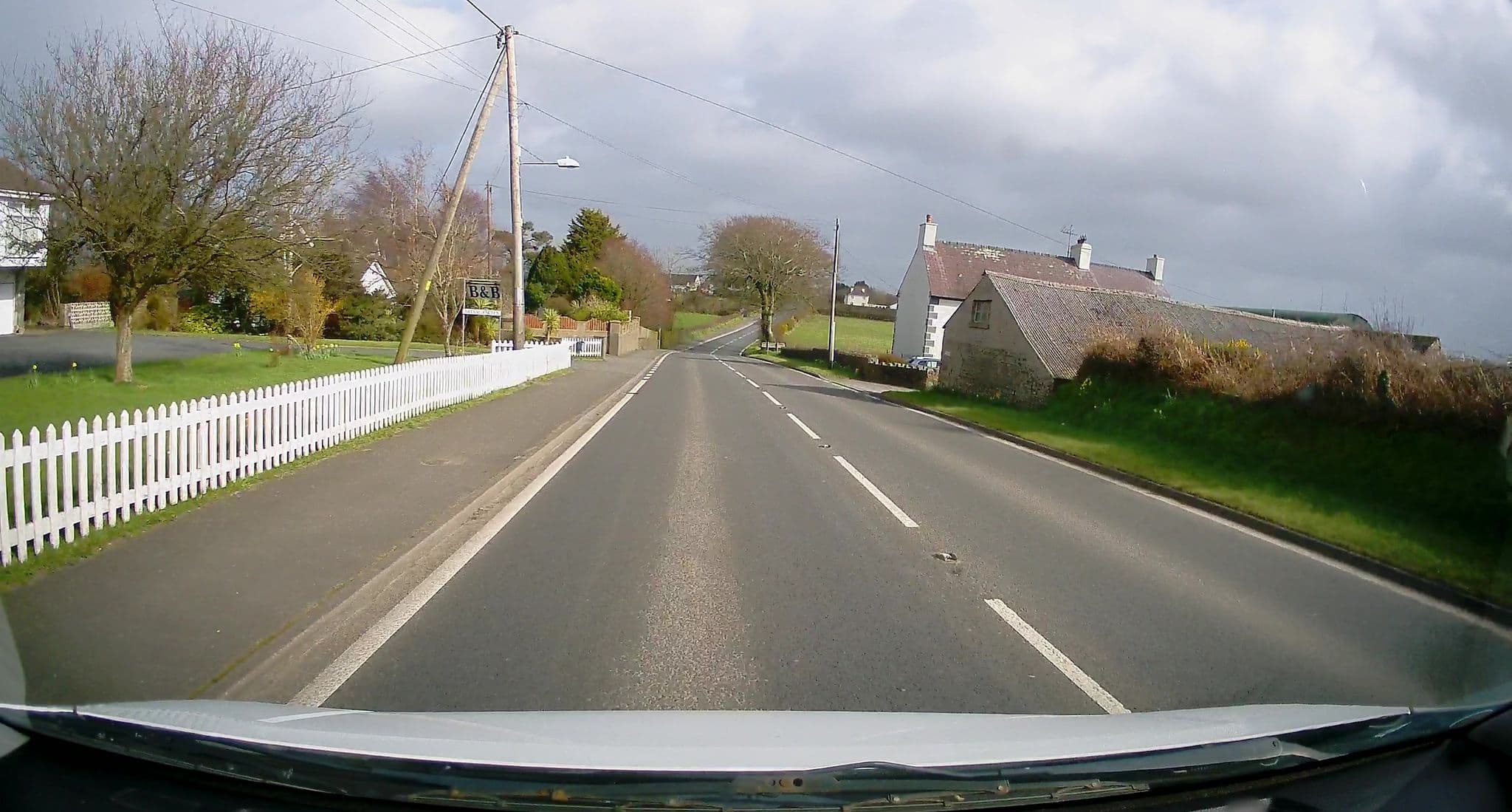 Street view near Craig y Nos, Aberporth — © mjc506 (CC BY-SA · Mapillary)
