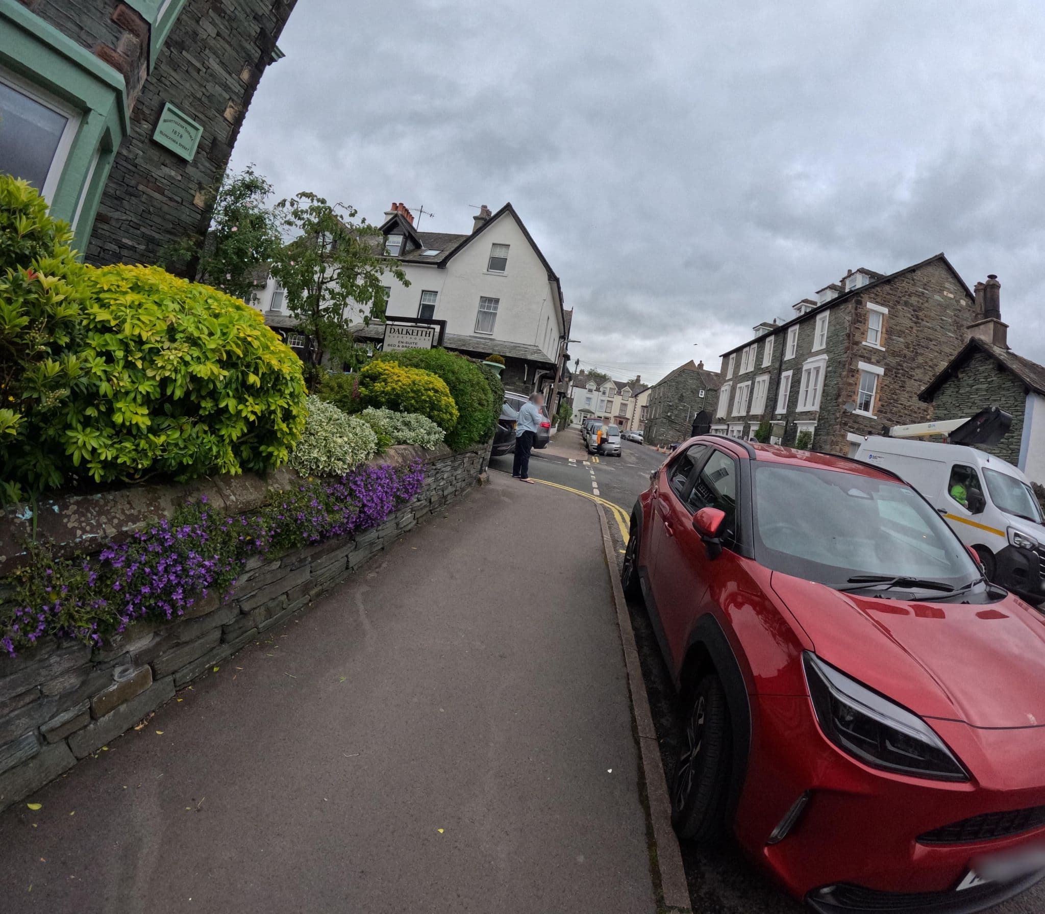 Street view near Pitcairn House, Keswick