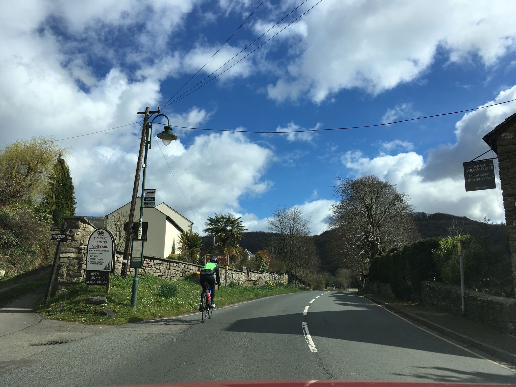Street view near Parva Farmhouse, Chepstow — © southglos (CC BY-SA · Mapillary)