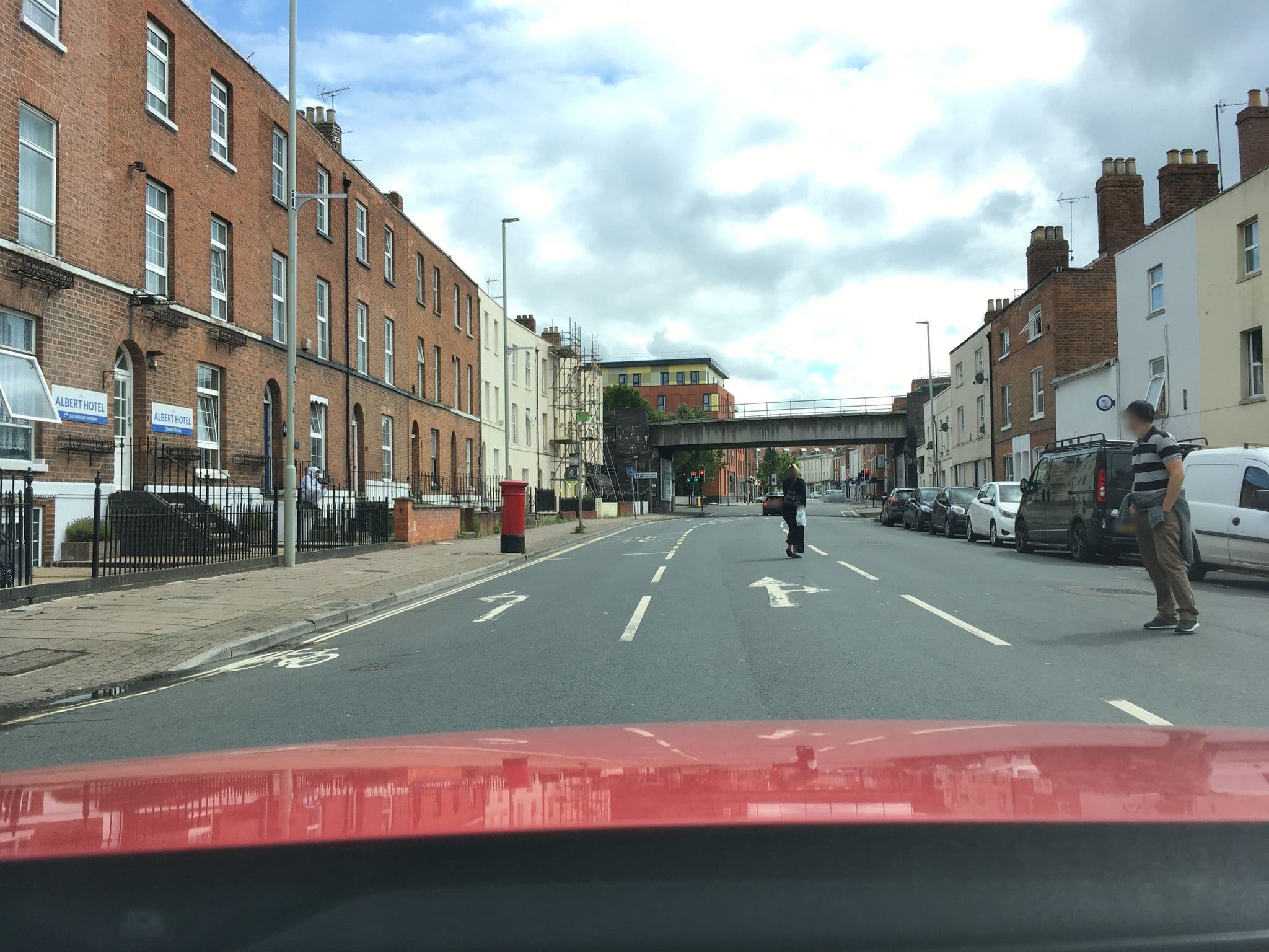 Street view near The Albert Hotel, Gloucester — © southglos (CC BY-SA · Mapillary)