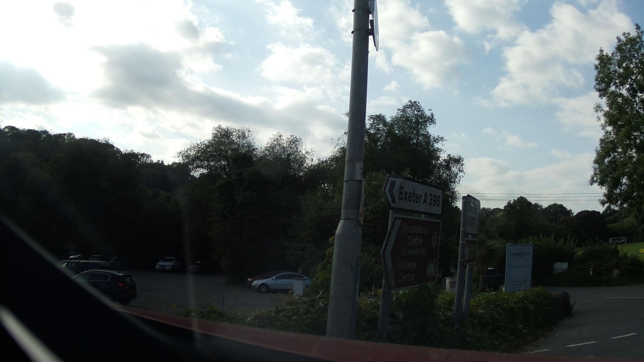 Street view near The Fisherman's Cot, Silverton — © southglos (CC BY-SA · Mapillary)