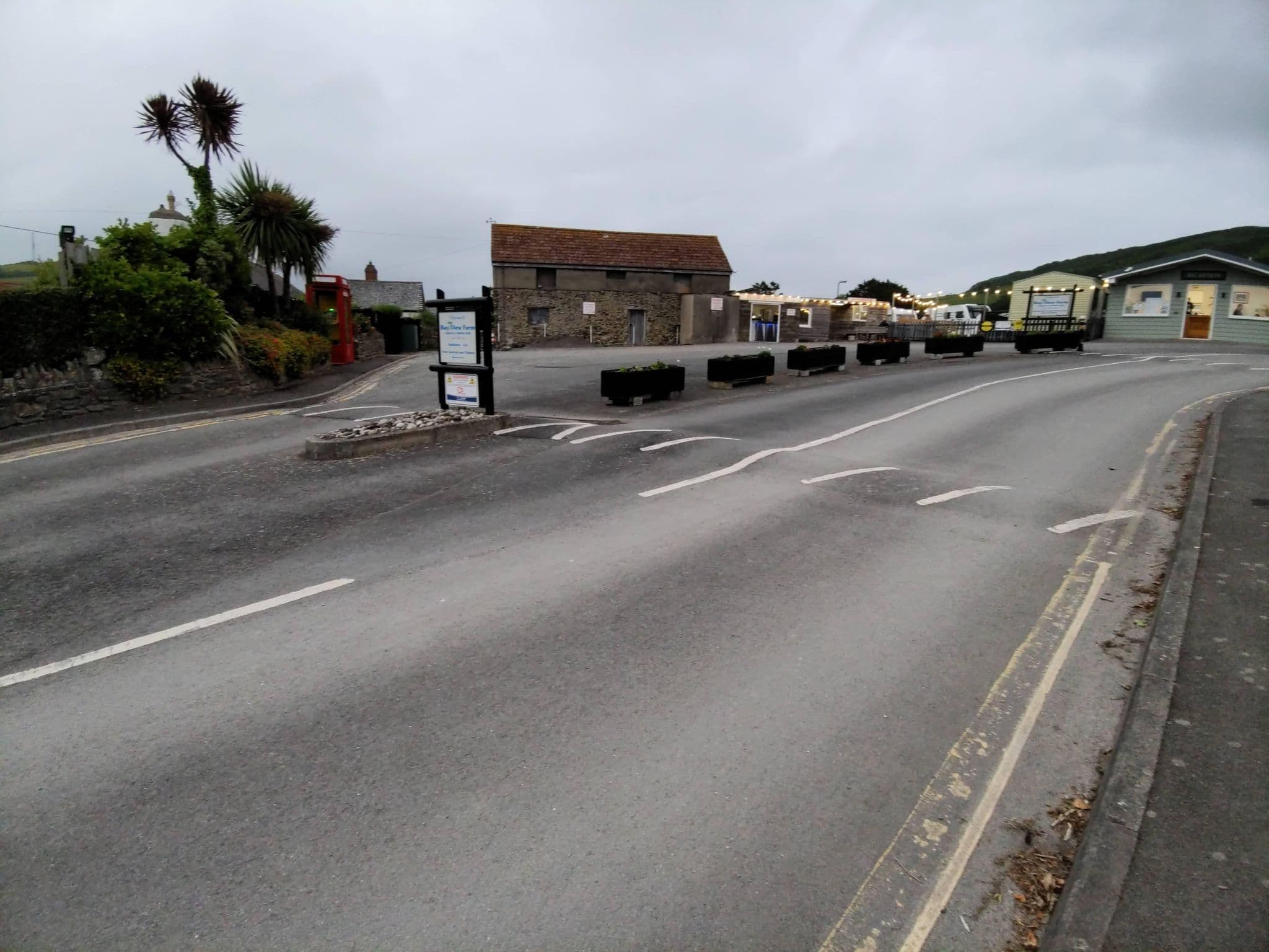 Street view near Bay View Caravan Park, Braunton — © WaggyDog (CC BY-SA · Mapillary)