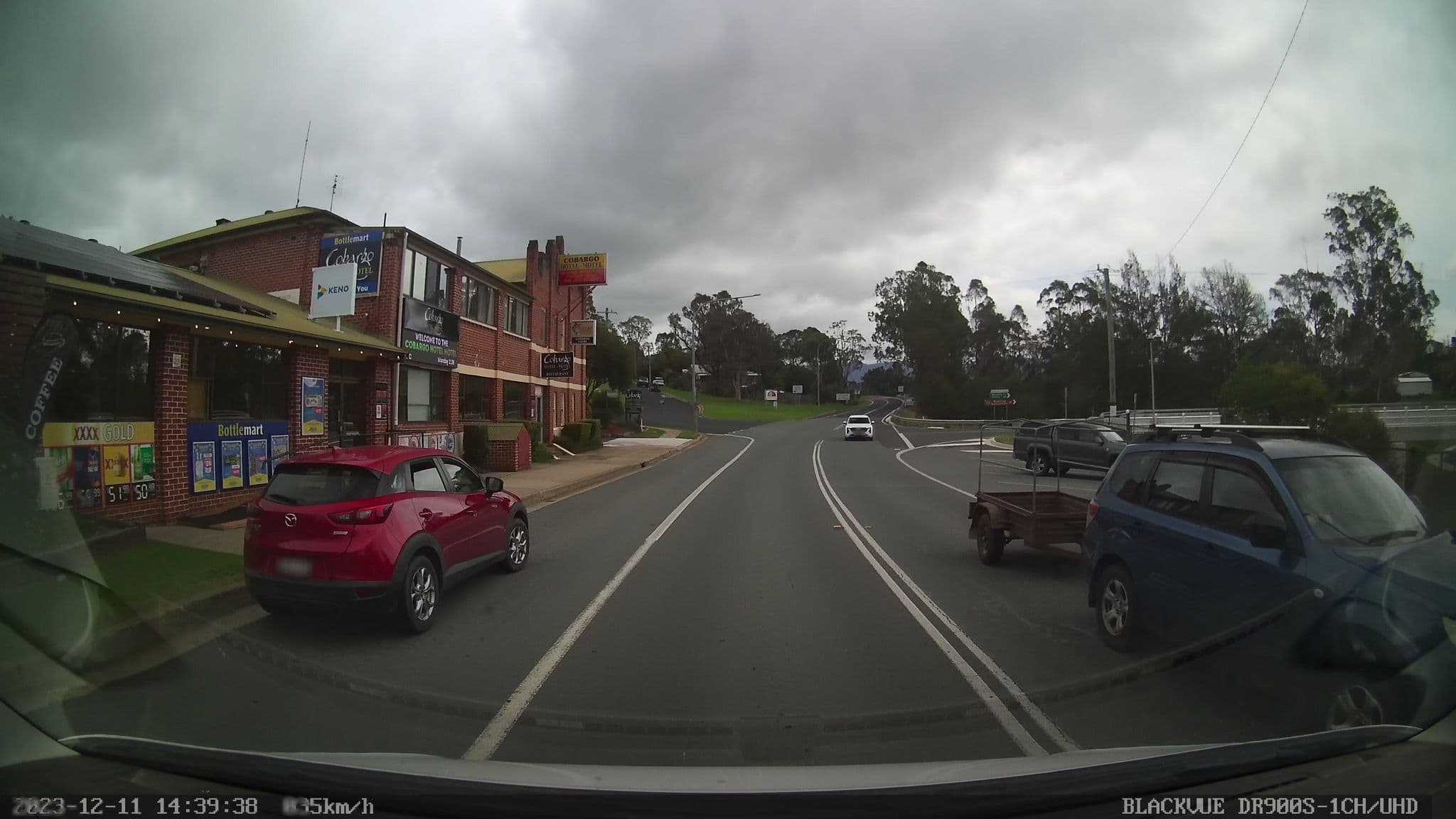 Street view near Cobargo Hotel - Motel, Bermagui — © bob3bob3 (CC BY-SA · Mapillary)