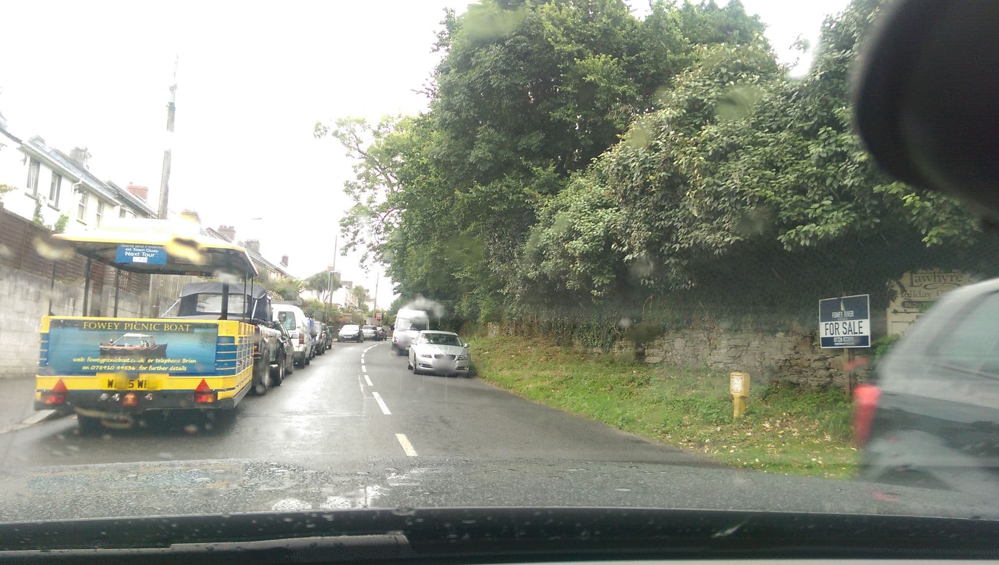 Street view near Cider Press Cottage, Fowey — © live (CC BY-SA · Mapillary)